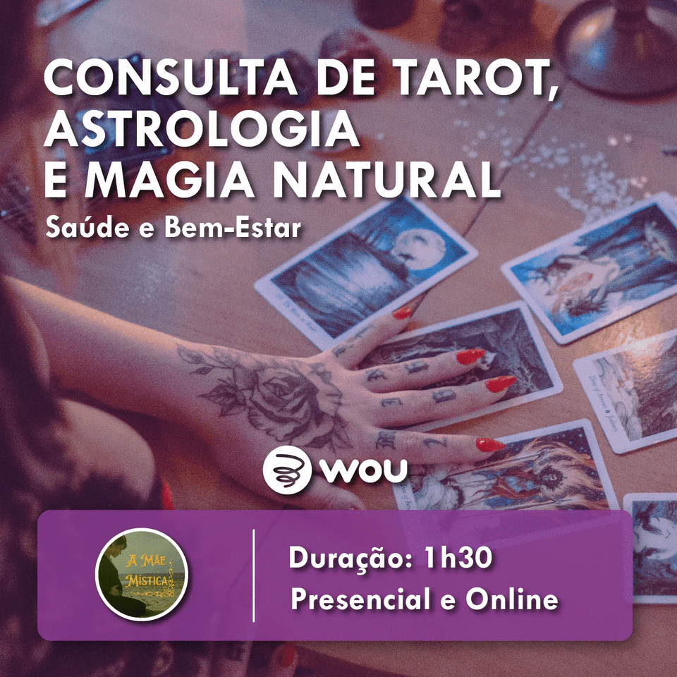 Consultas de Tarot Astrologia e Magia Natural em Santa Maria da Feira e Online