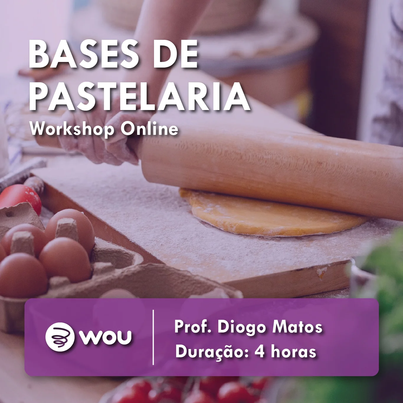 Workshop Bases de Pastelaria