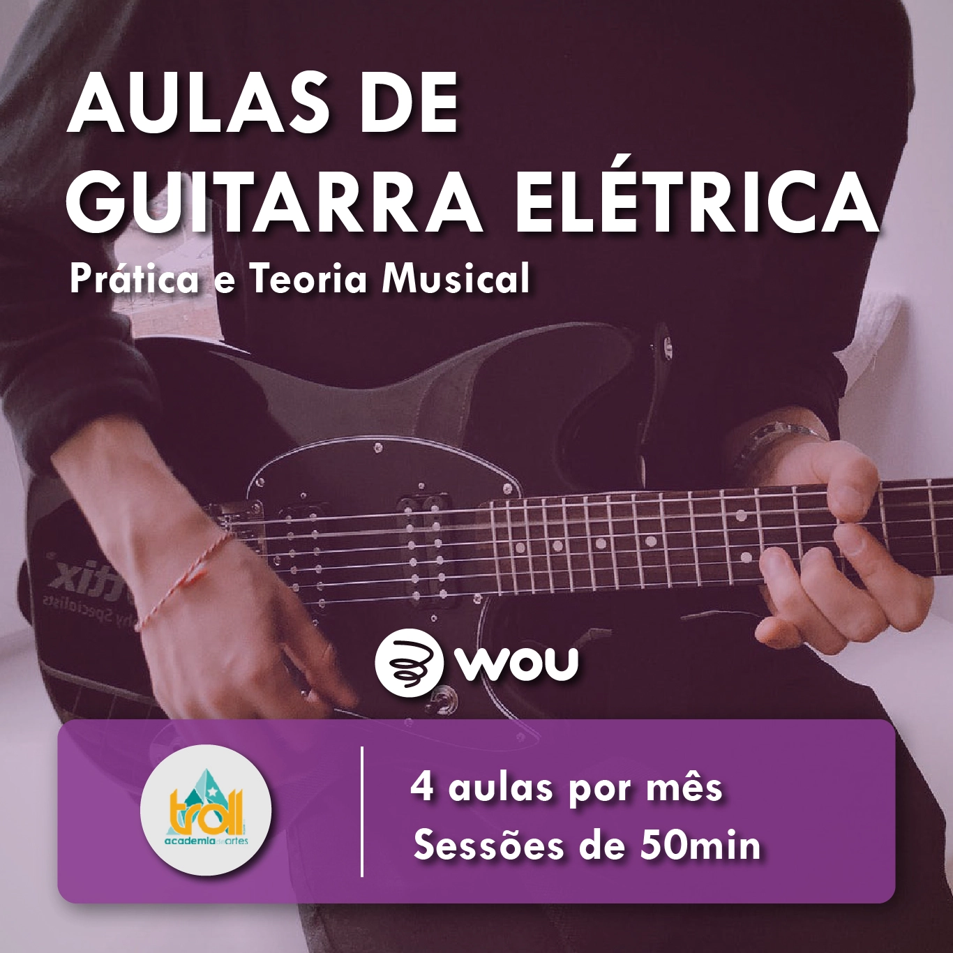 Aulas de Guitarra Elétrica na Murtosa