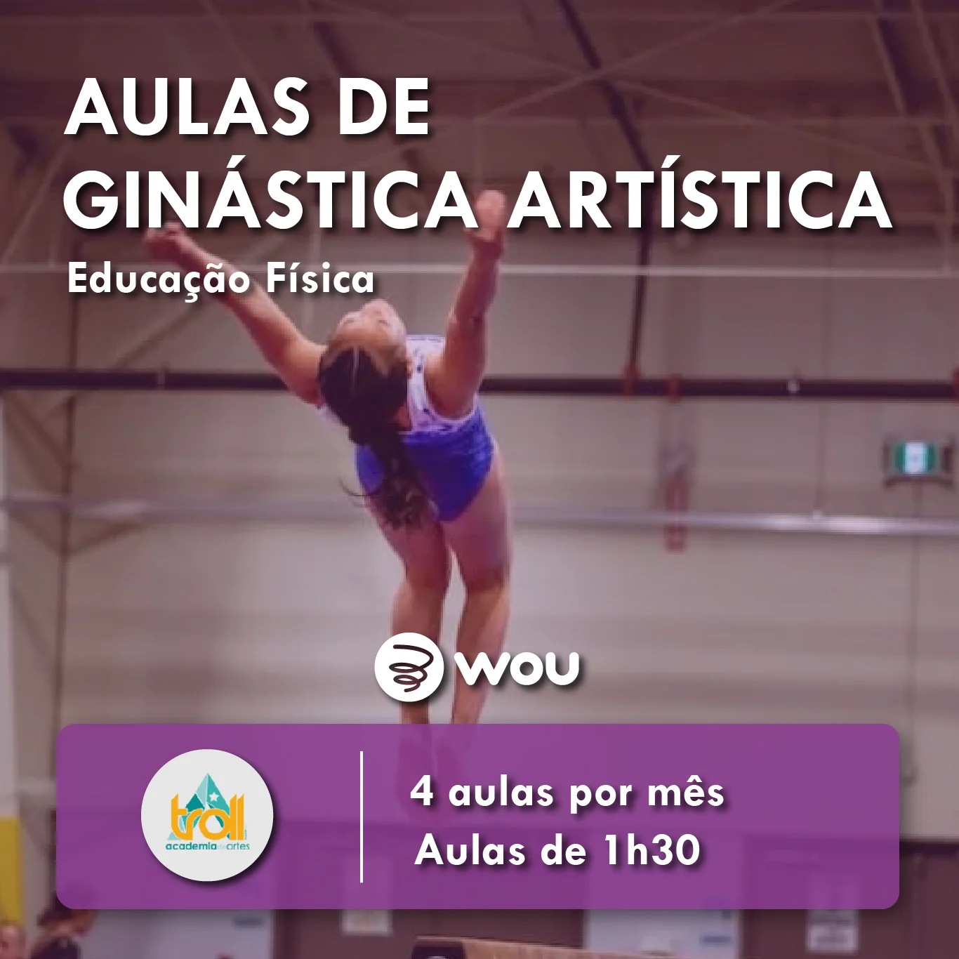 Artistic Gymnastics Classes in Murtosa