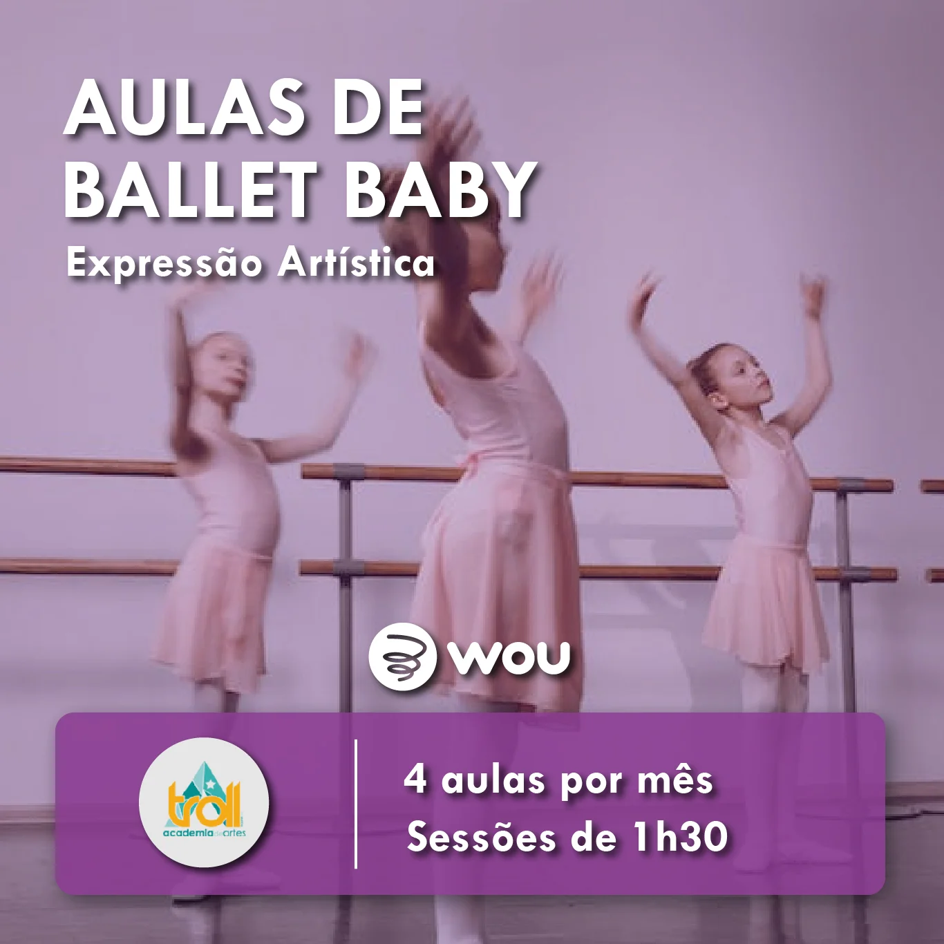 Aulas de Ballet Baby na Murtosa