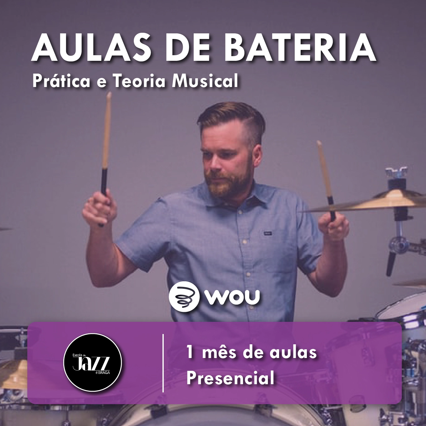 Drum Classes in Braga