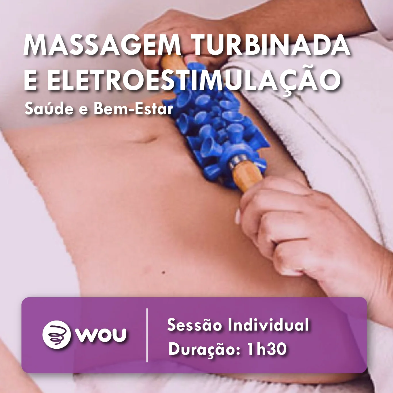 Massagem Turbinada e Eletroestimulação em Aveiro