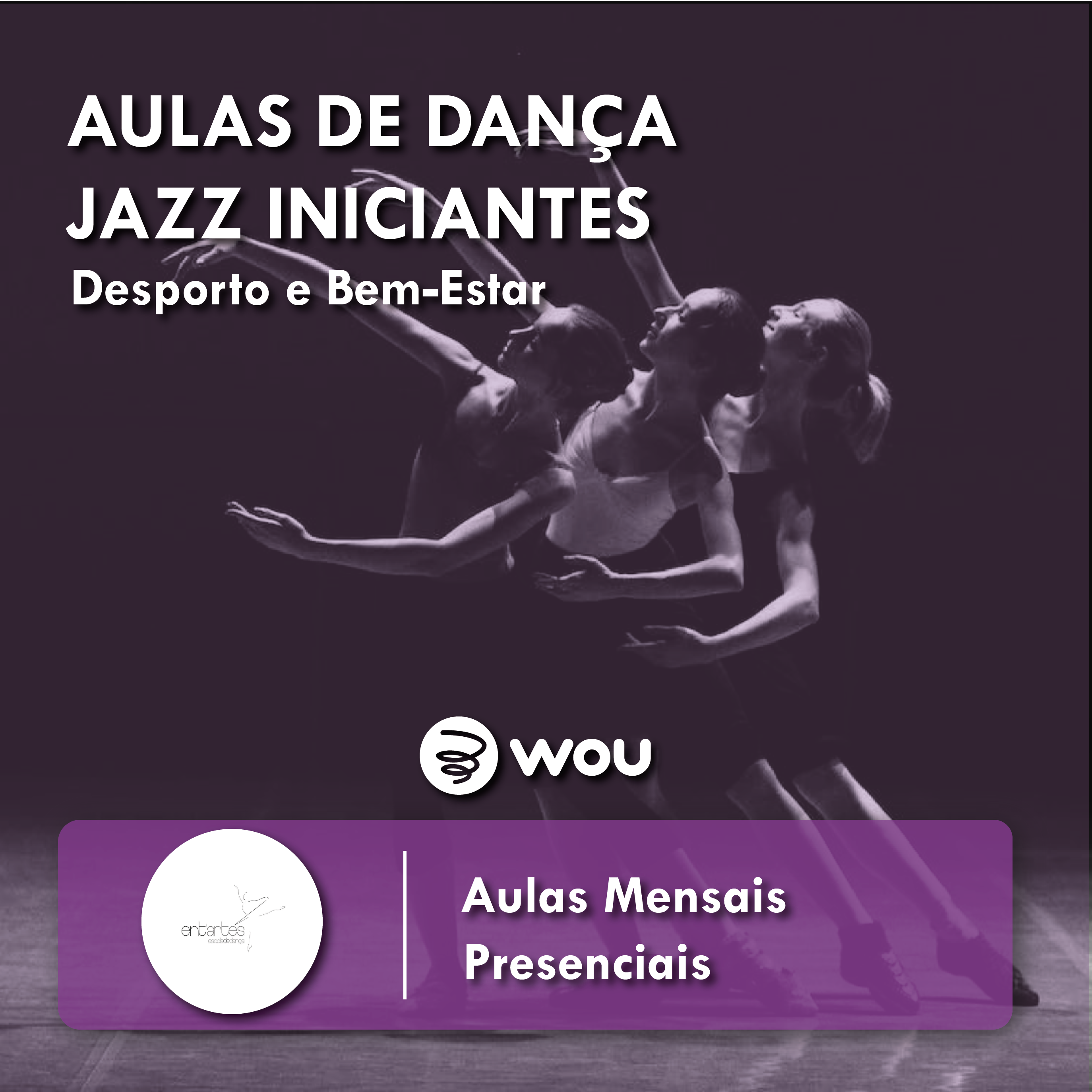 Aulas de Dança Jazz para Iniciantes em Braga