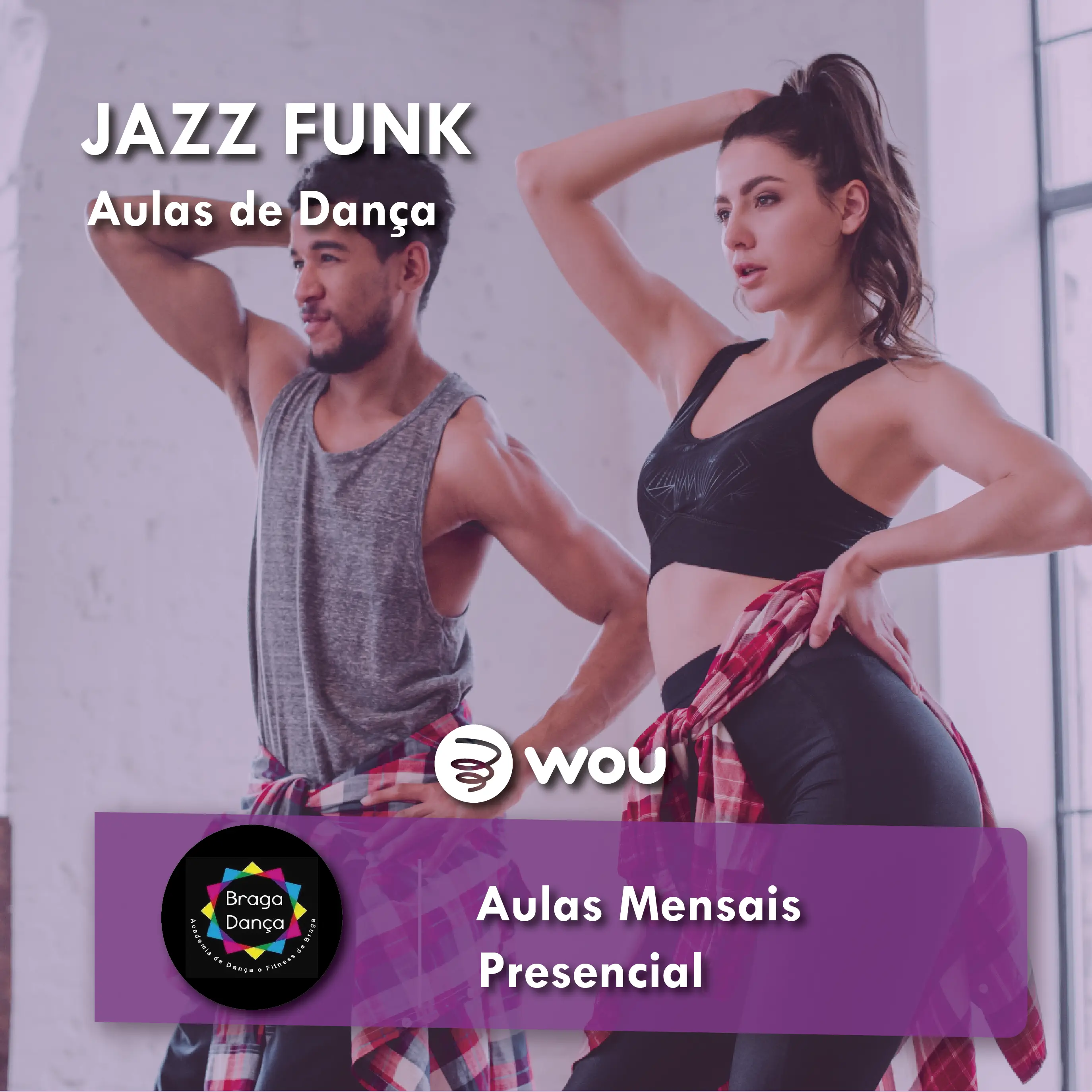 Aulas de Jazz Funk em Braga