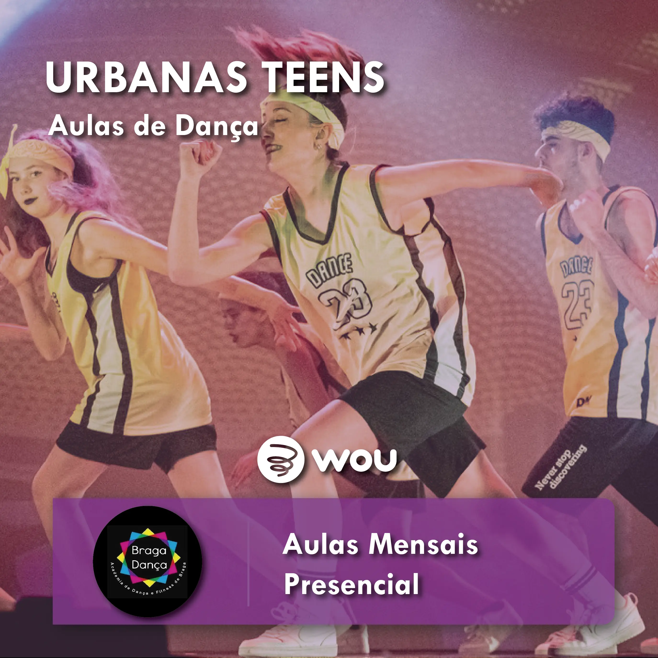 Teens Urban Dance Classes in Braga