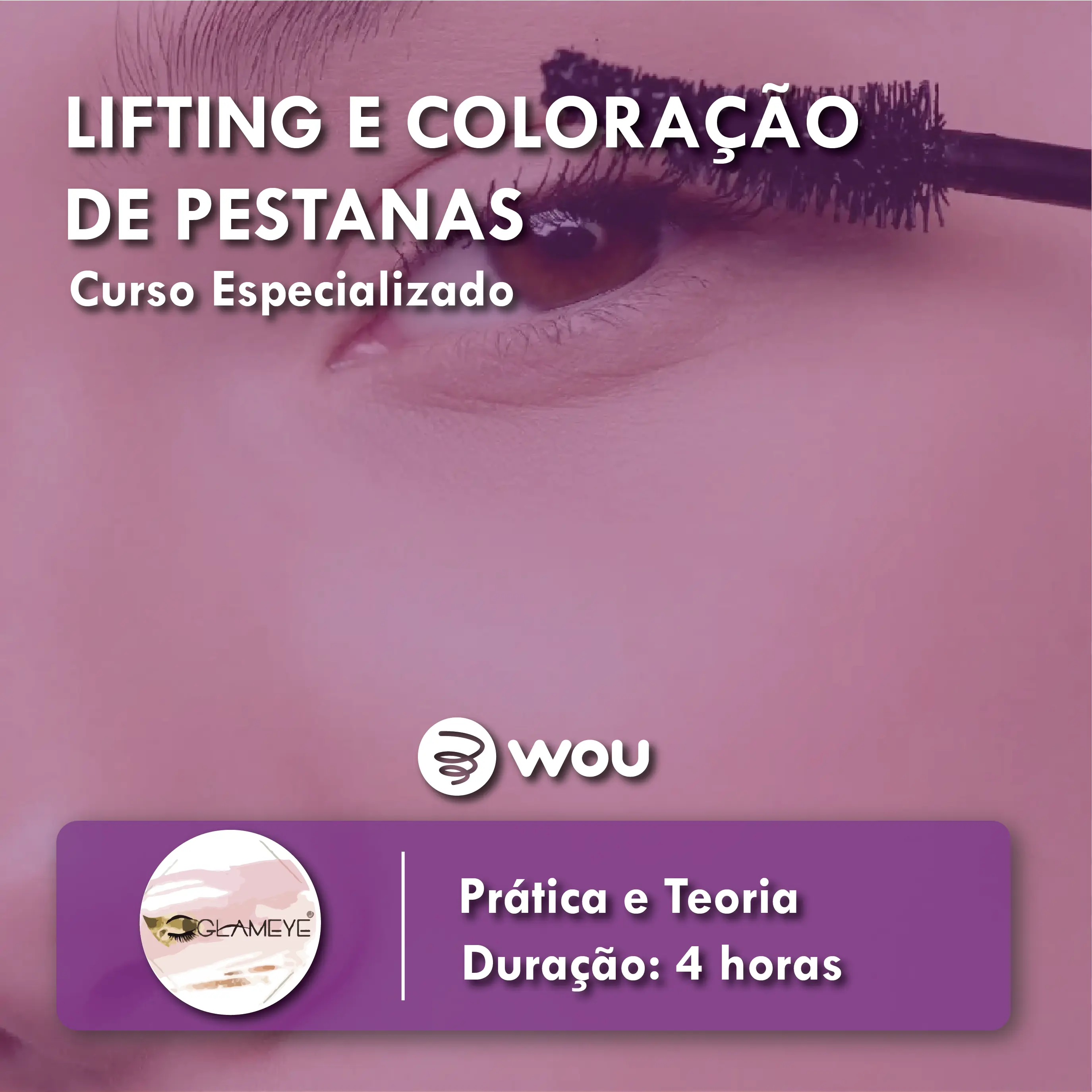 Eyelash Lifting and Coloring Course in Porto