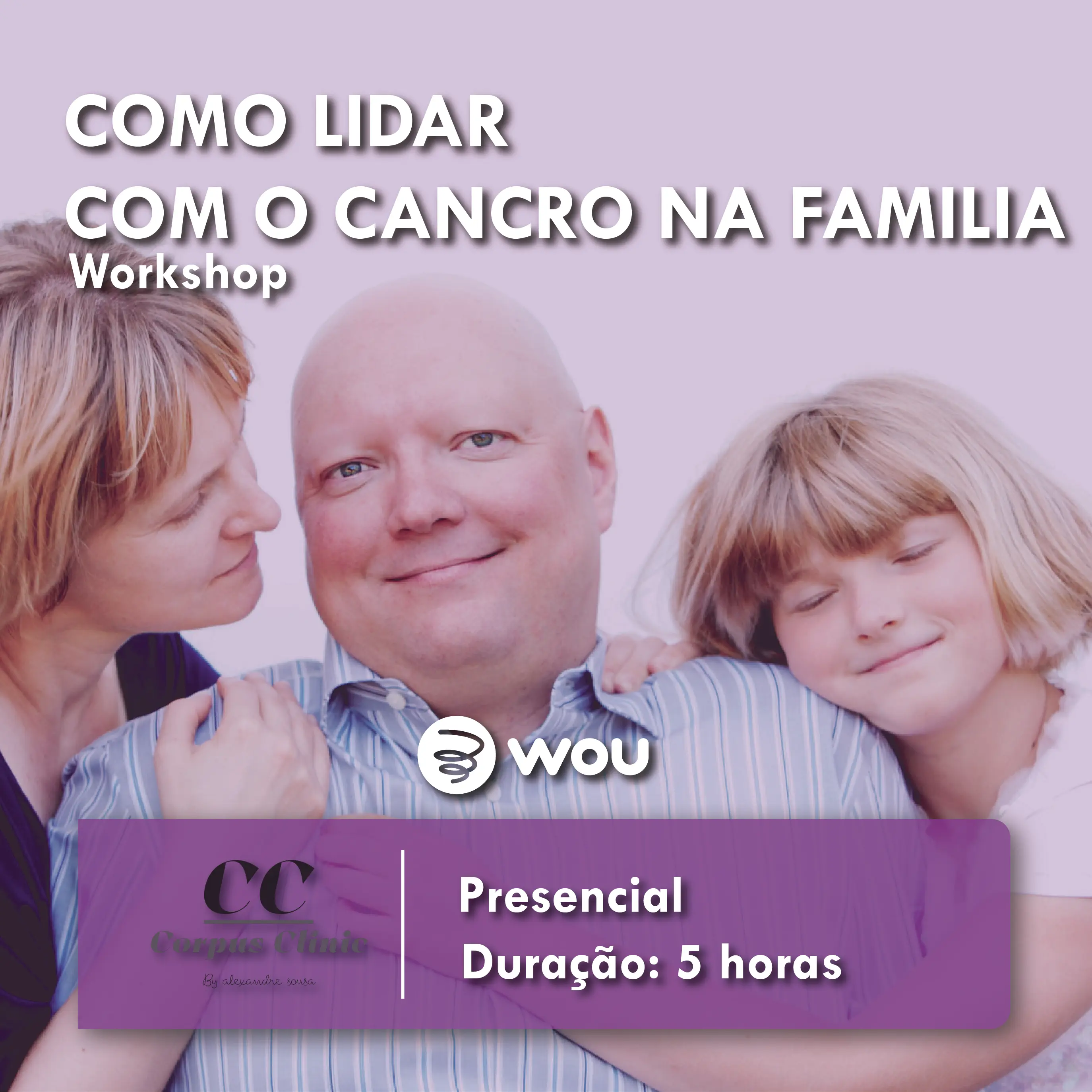 Workshop Como Lidar com o Cancro no Seio Familiar em Aveiro