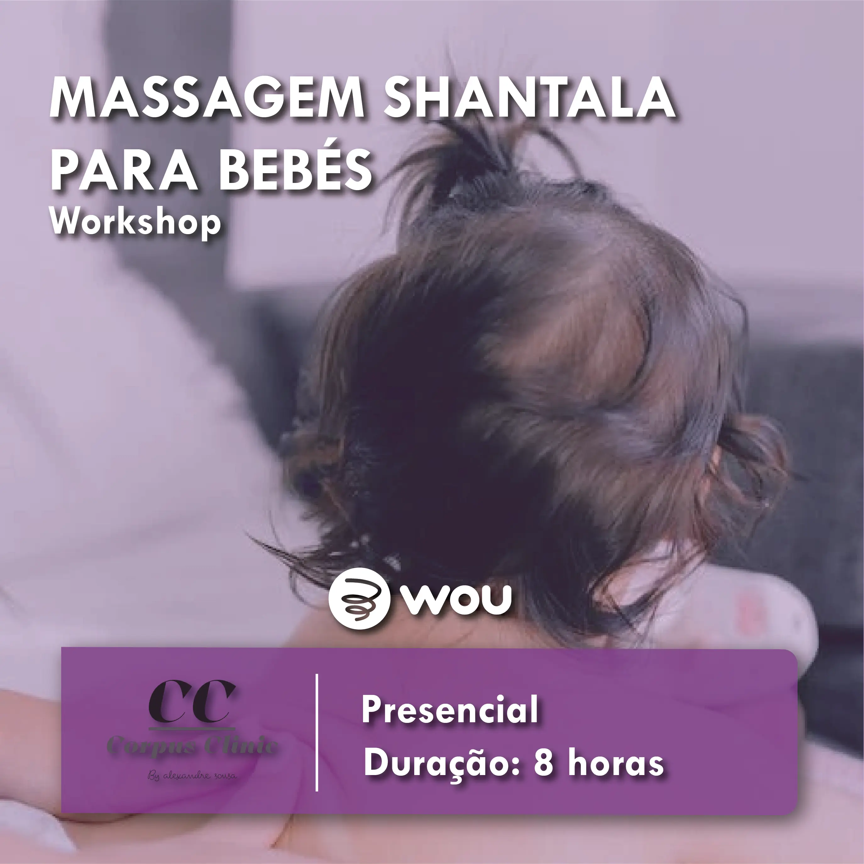 Workshop Massagem para Bebés em Aveiro
