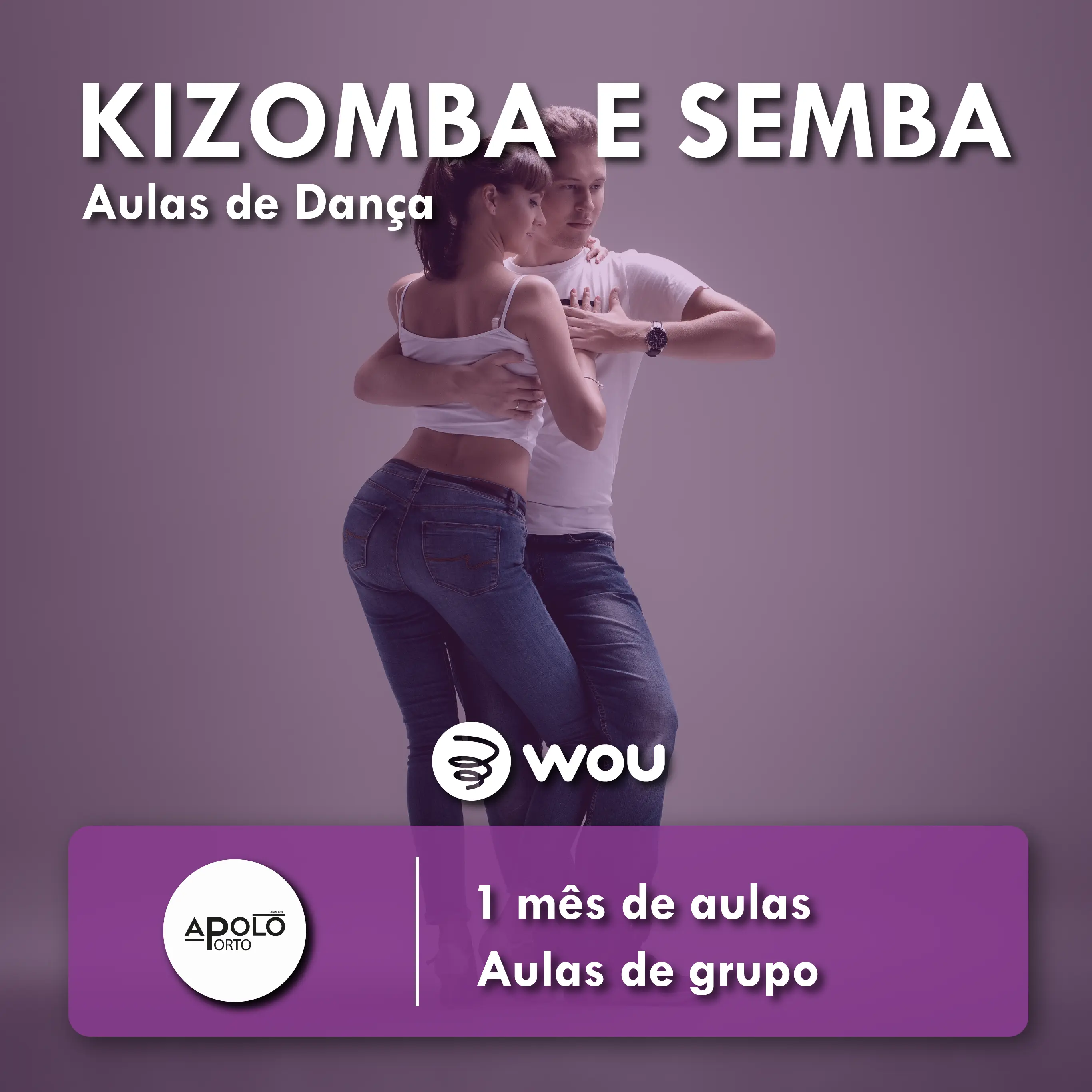 Kizomba and Semba Classes in Porto