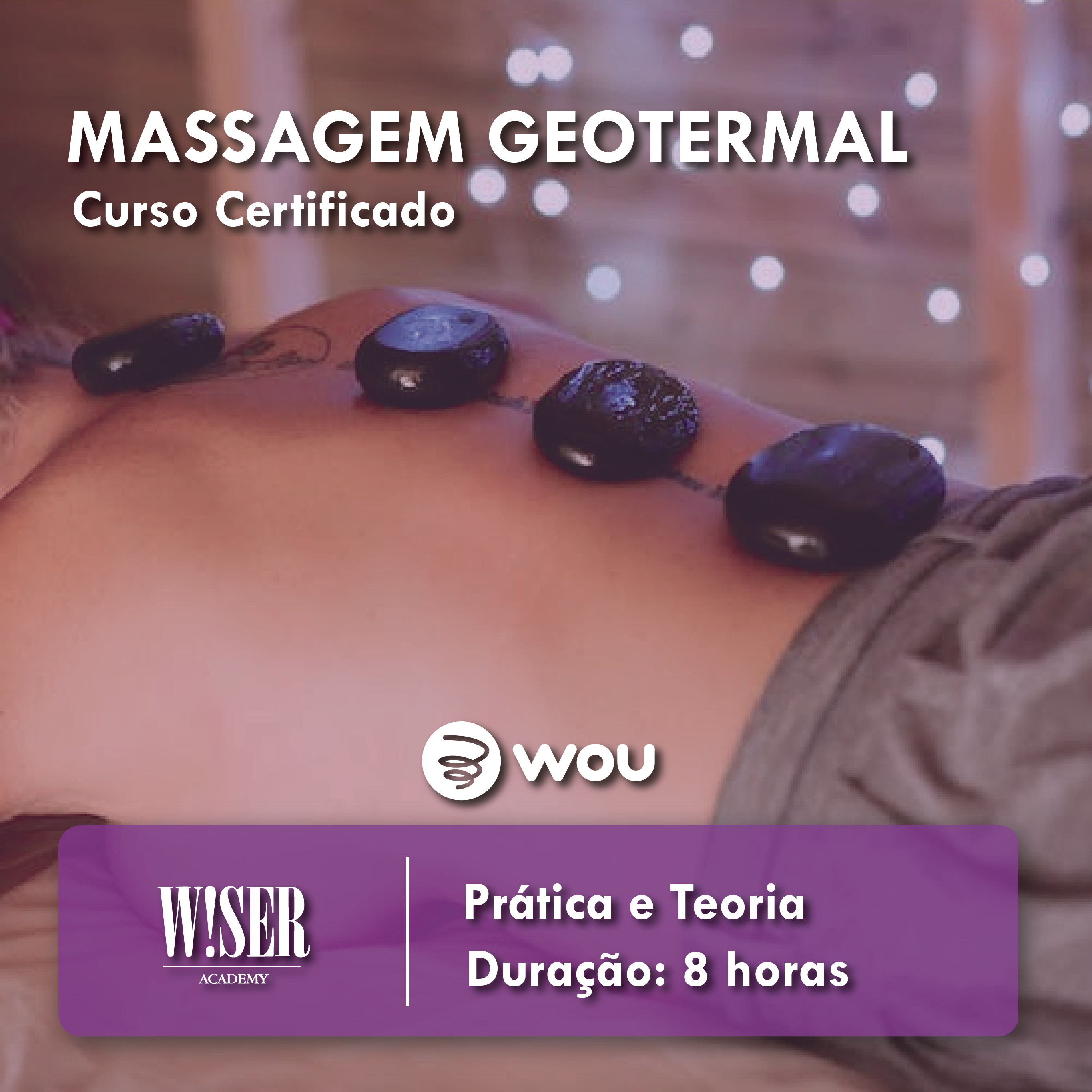 Curso de Massagem Geotermal em Coimbra