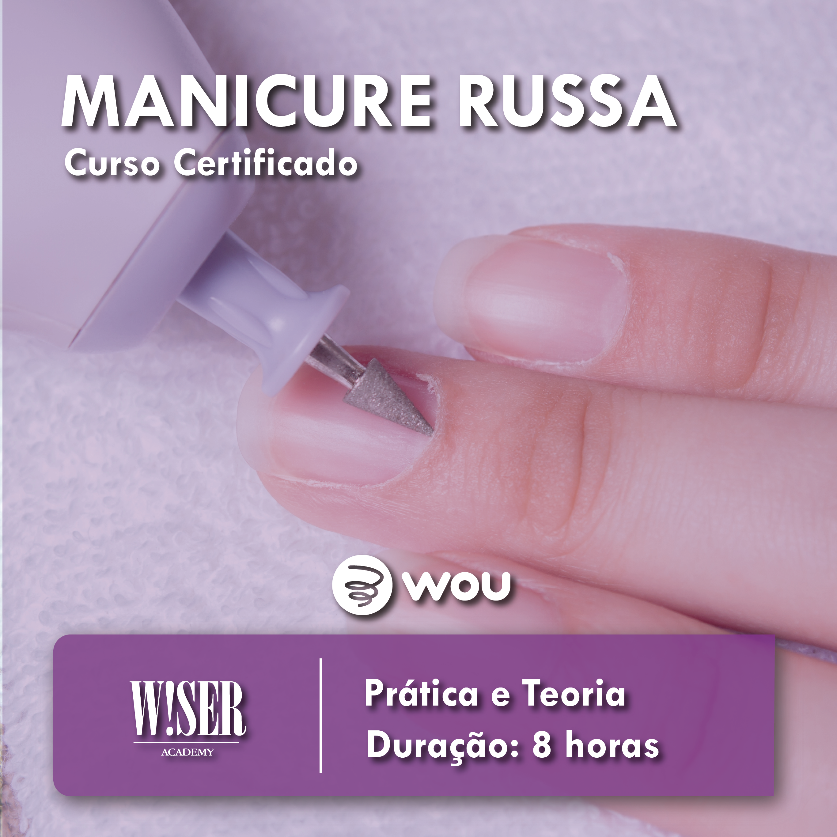 Curso de Manicure Russa em Coimbra