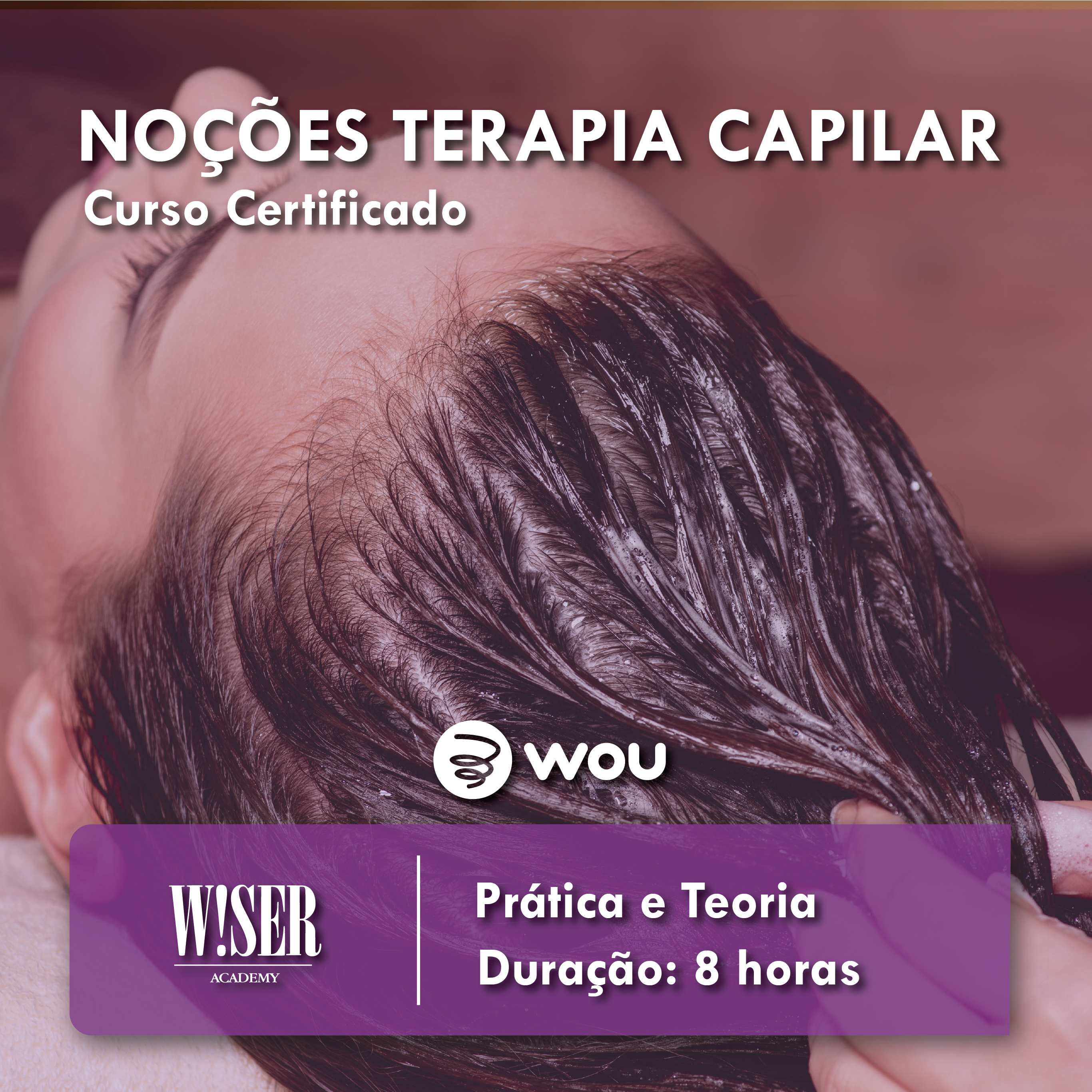 Curso de Noções de Terapia Capilar em Coimbra