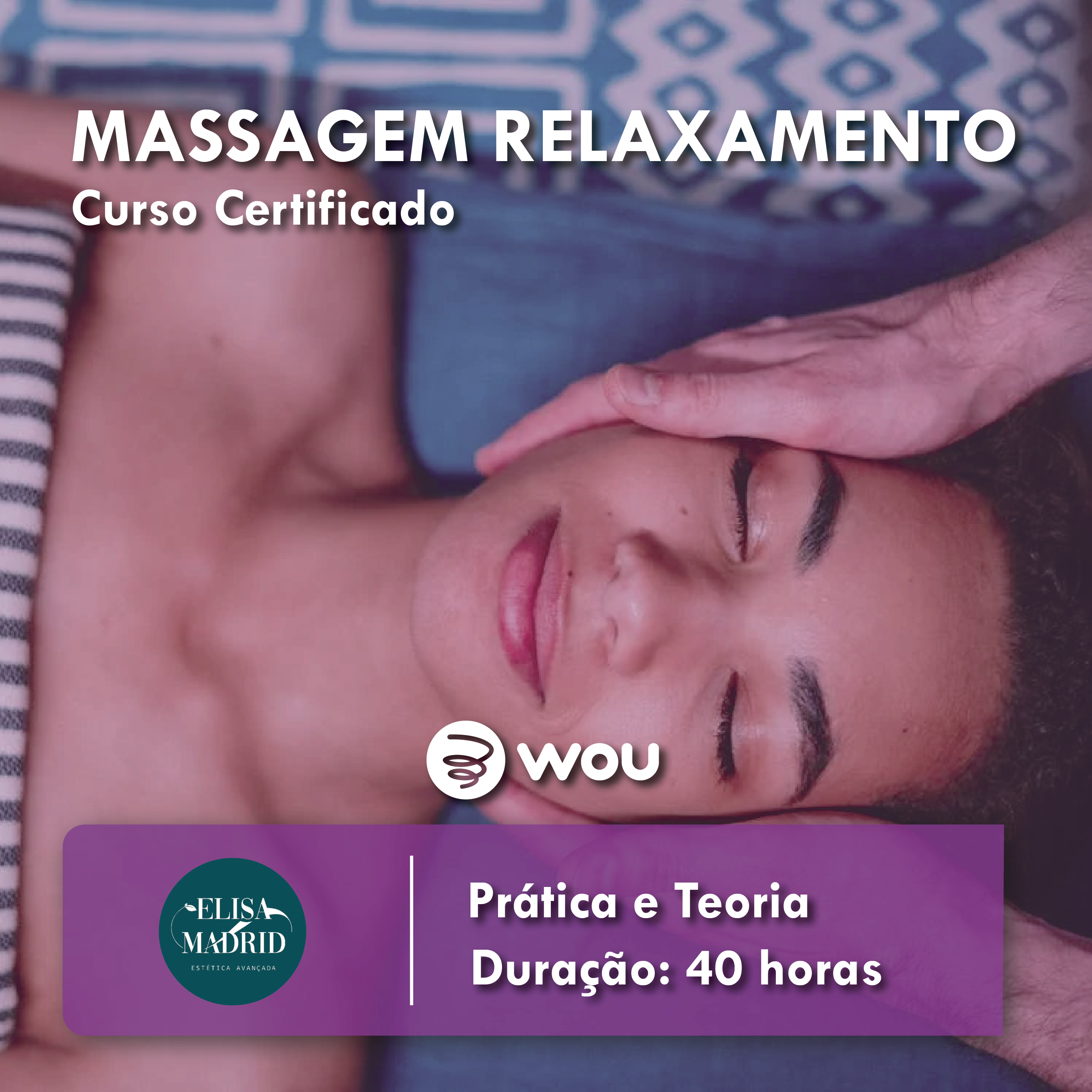 Curso de Massagem de Relaxamento em Faro