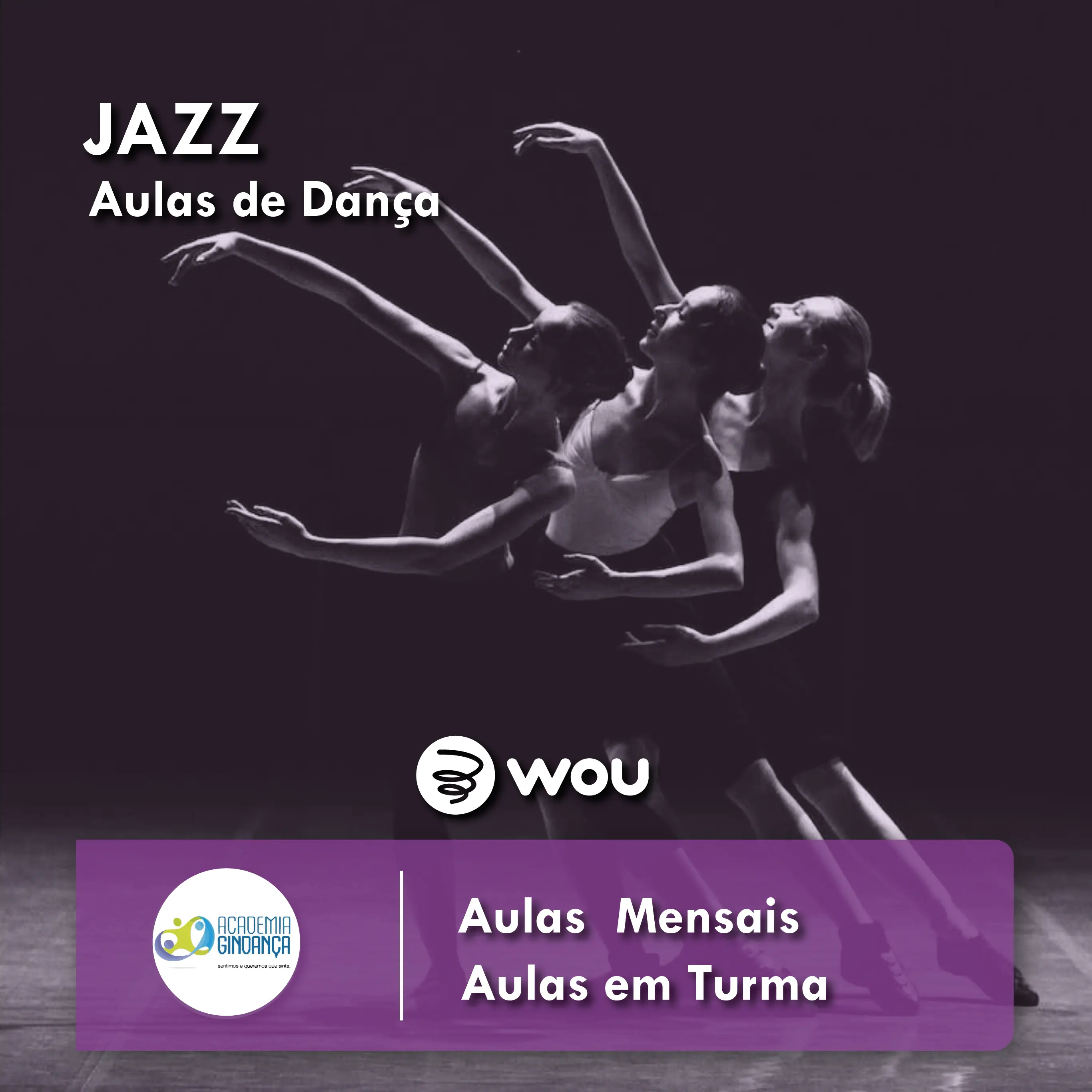 Jazz Dance Classes from 13 years old in Famalicão