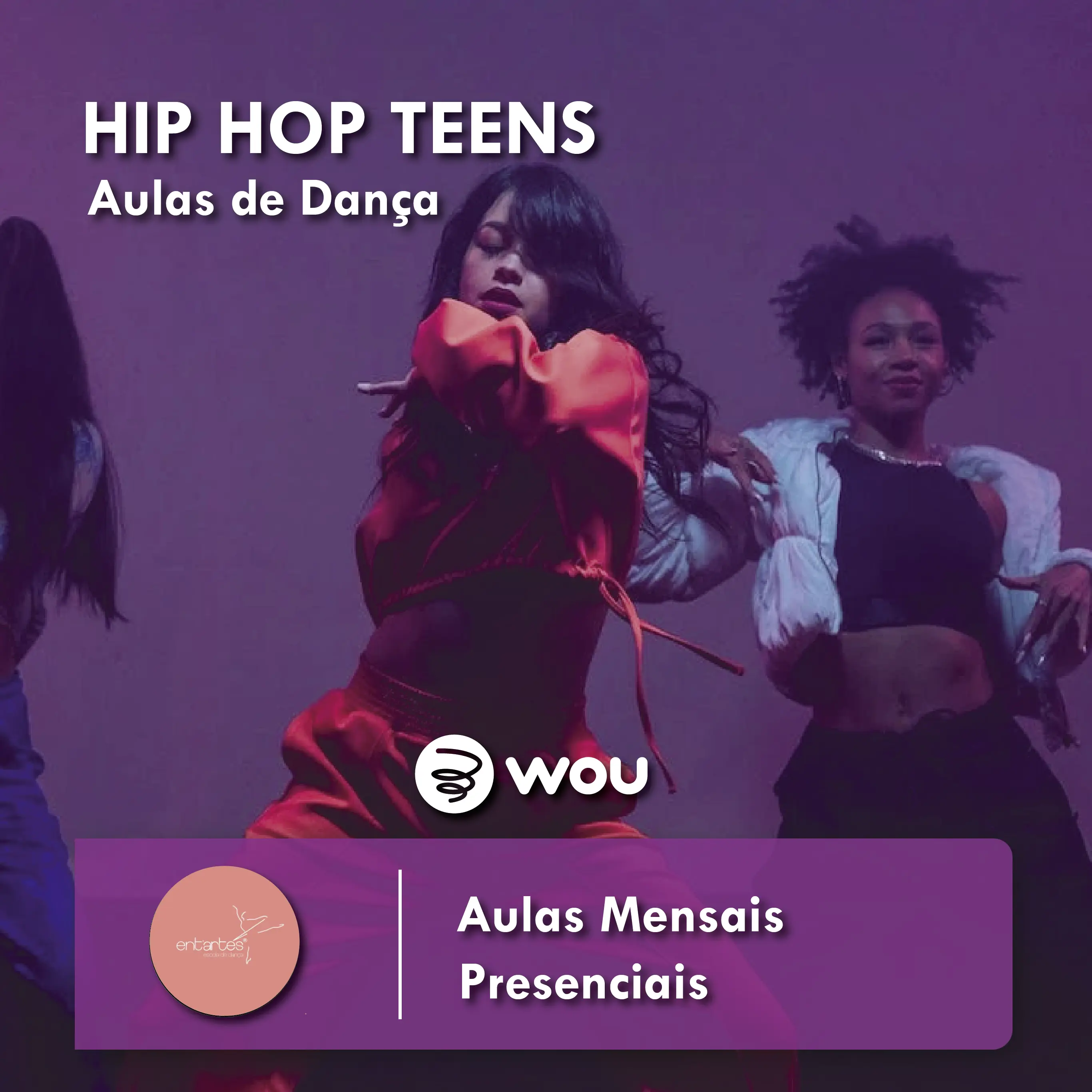 Hip Hop Teens Classes in Braga