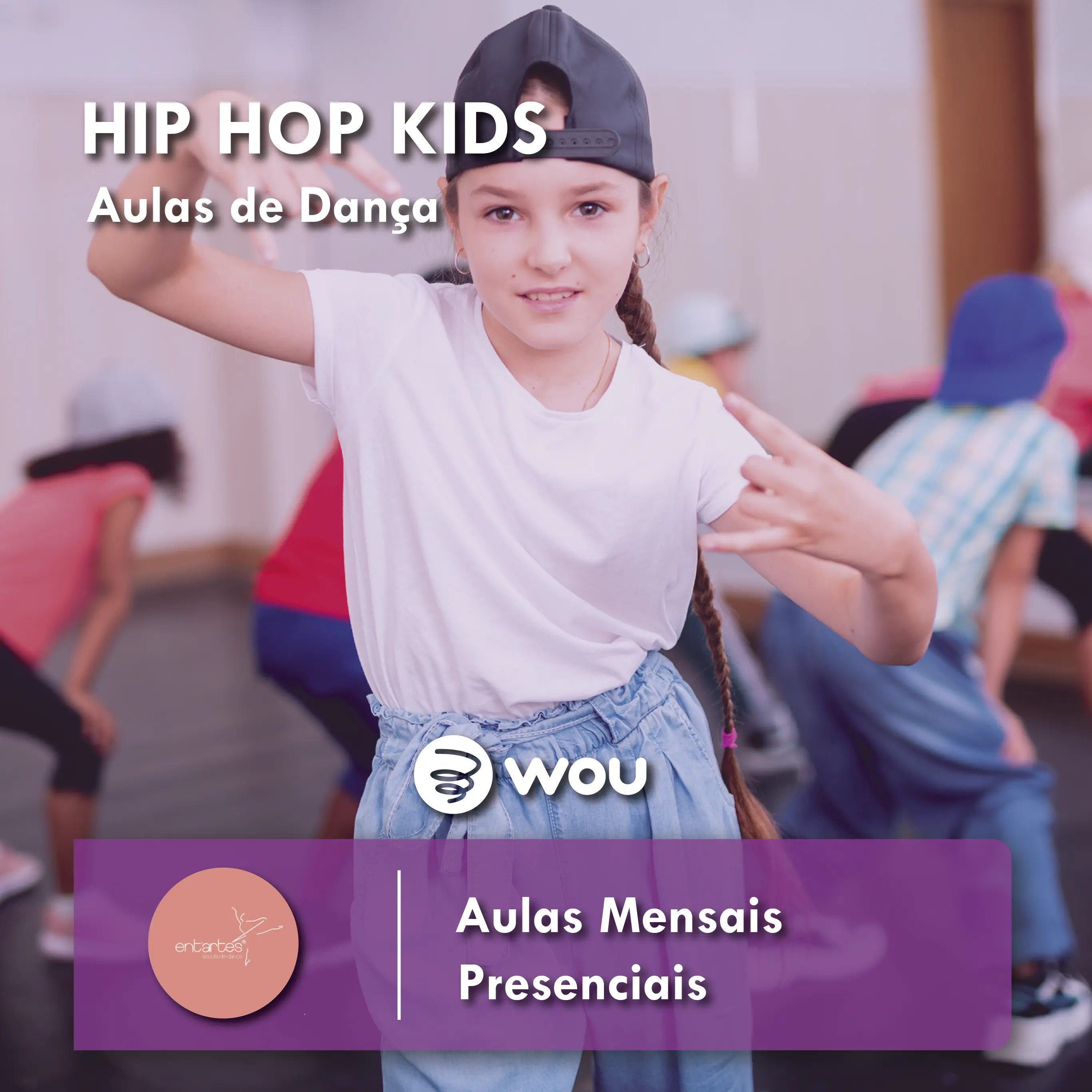 Hip Hop Kids Classes in Braga