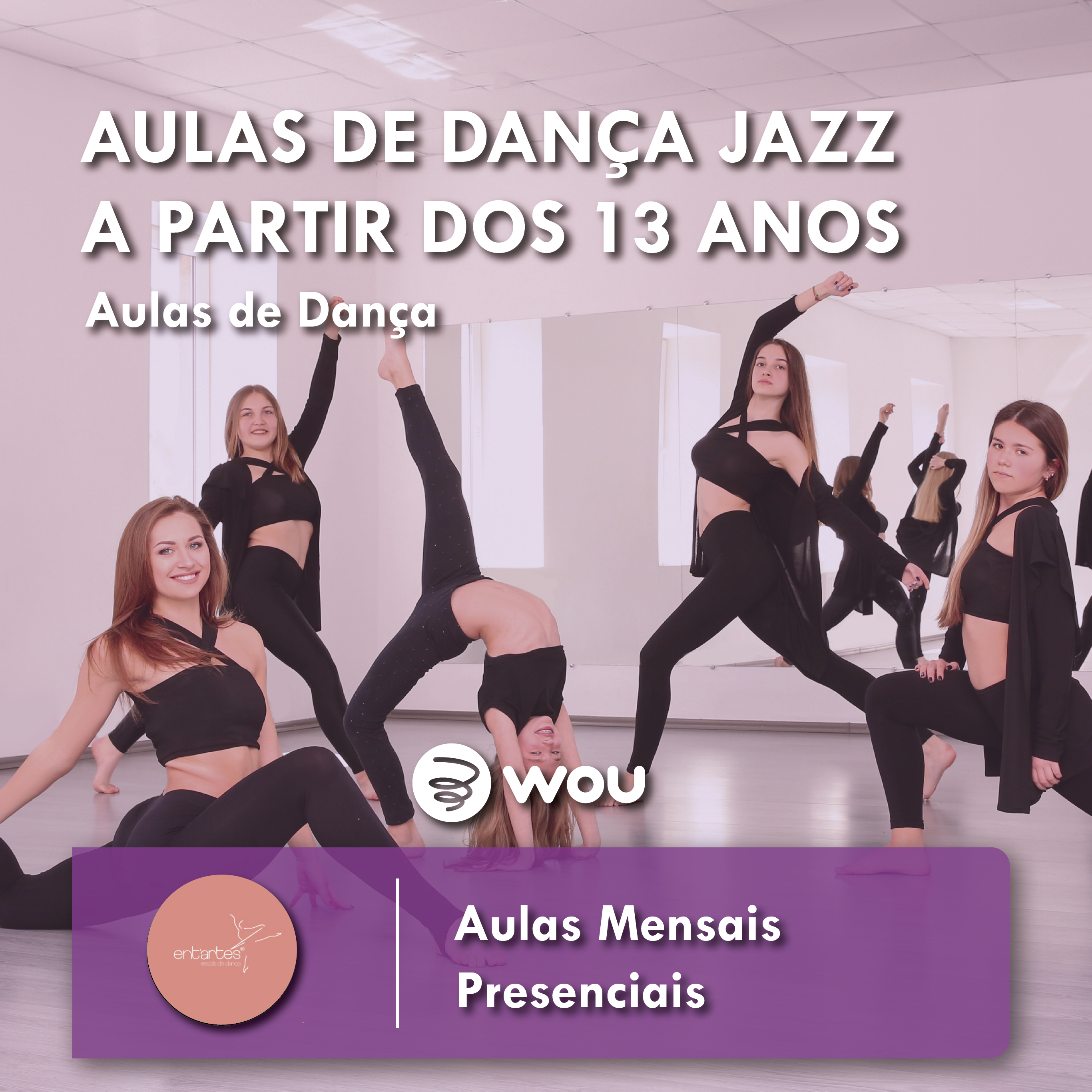 Jazz Dance Classes from 13 years old in Braga