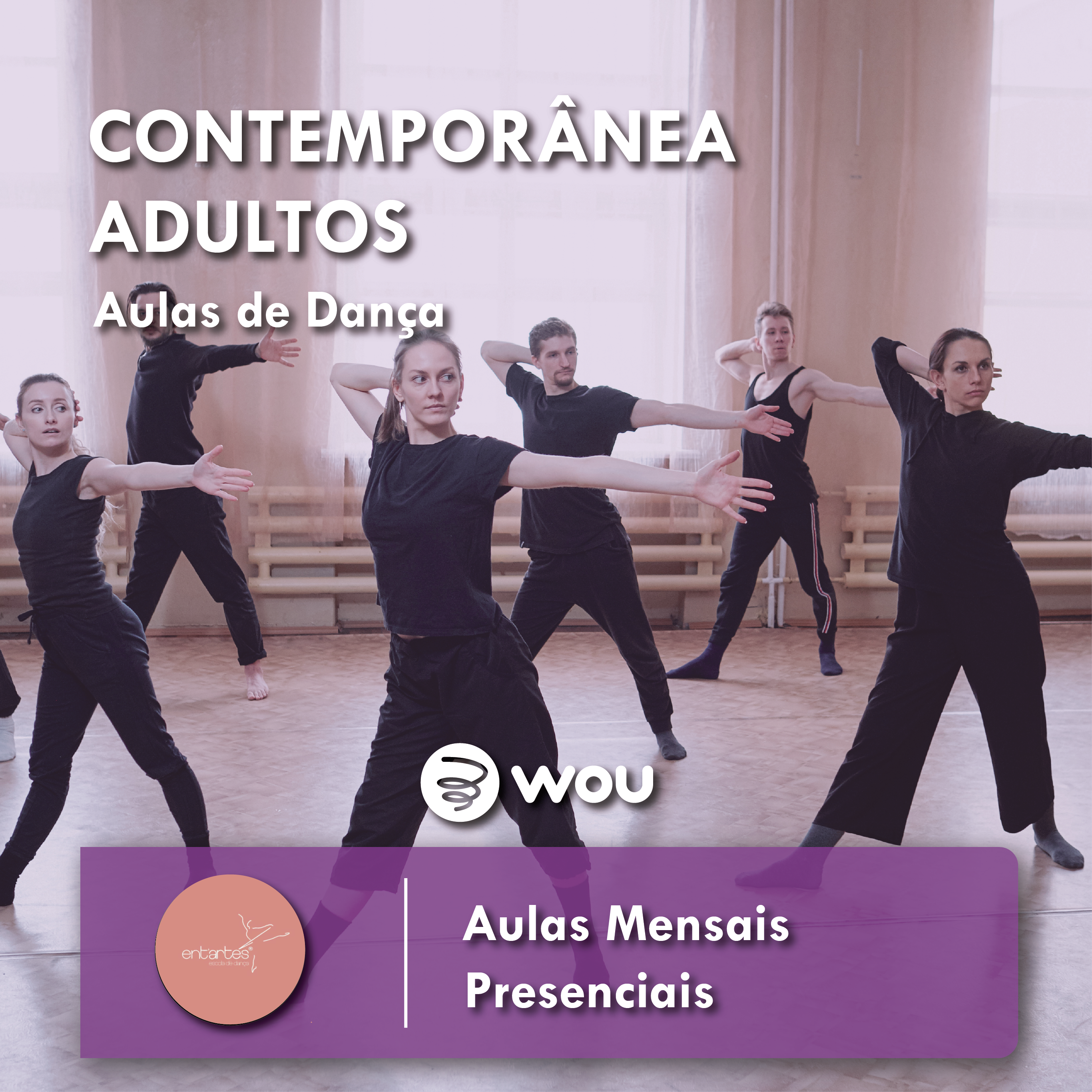 Contemporary Dance Classes for Adults in Braga