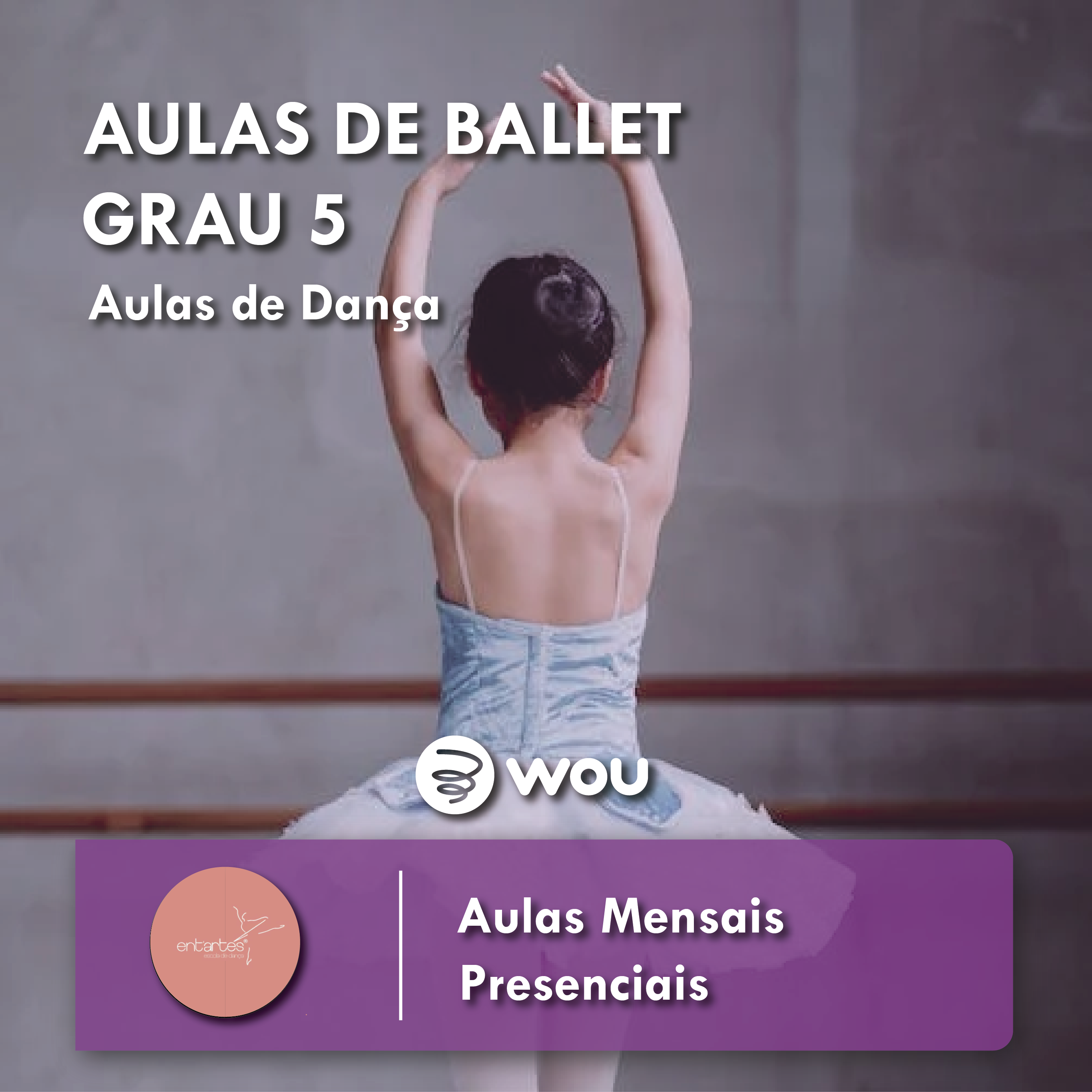 Ballet classes from 12 years old in Braga