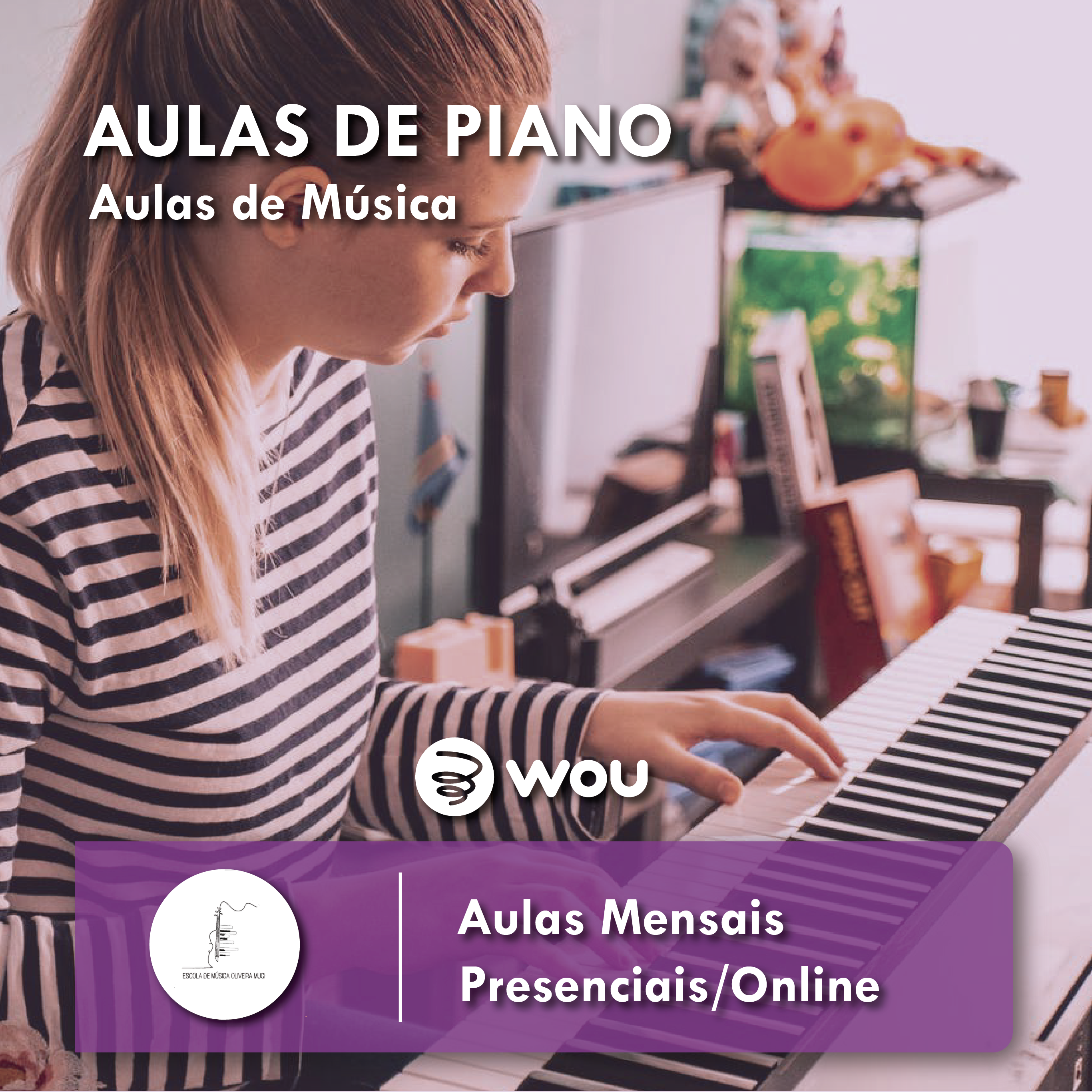 Aulas de Piano em Ovar