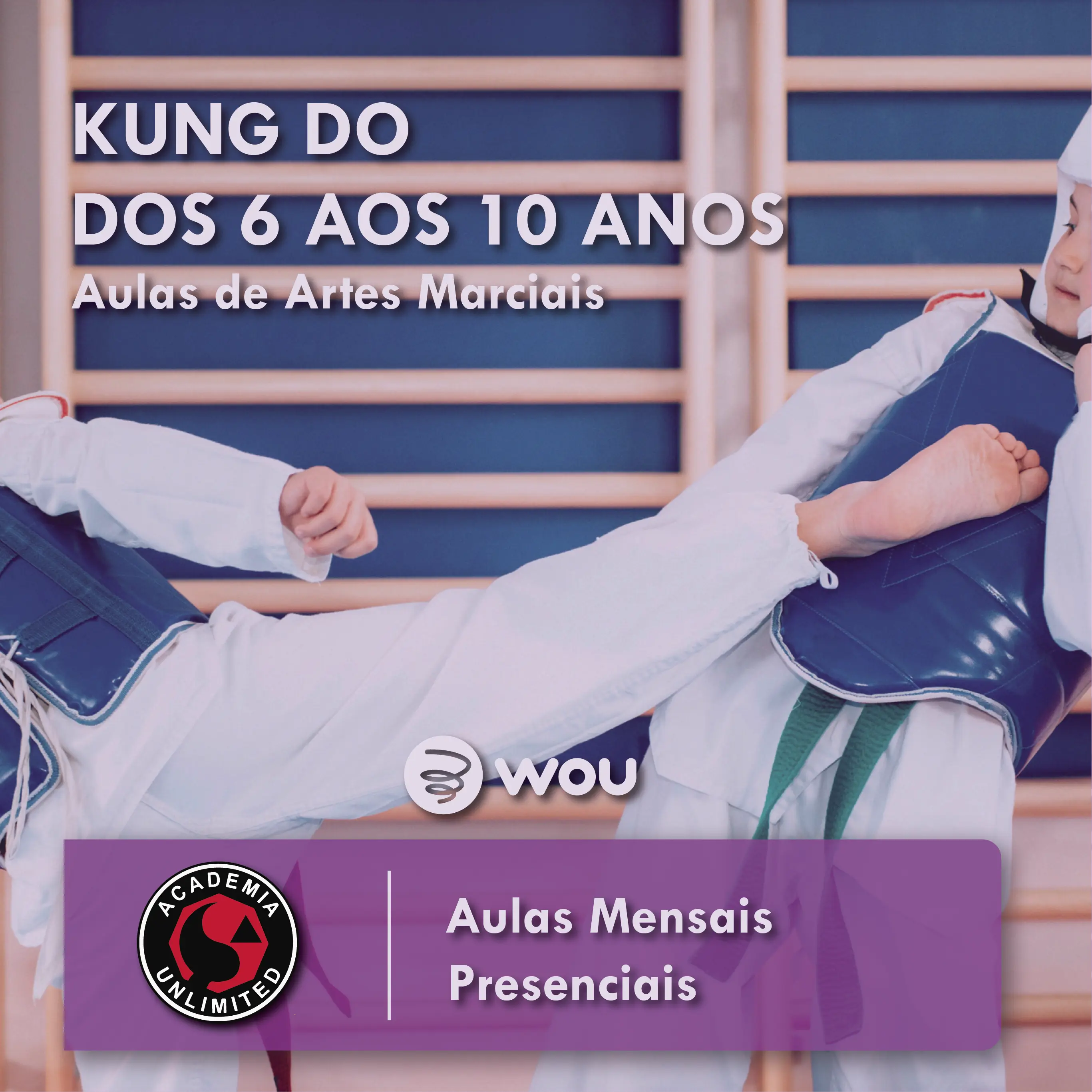 Aulas de Kung Do dos 6 aos 10 anos no Barreiro