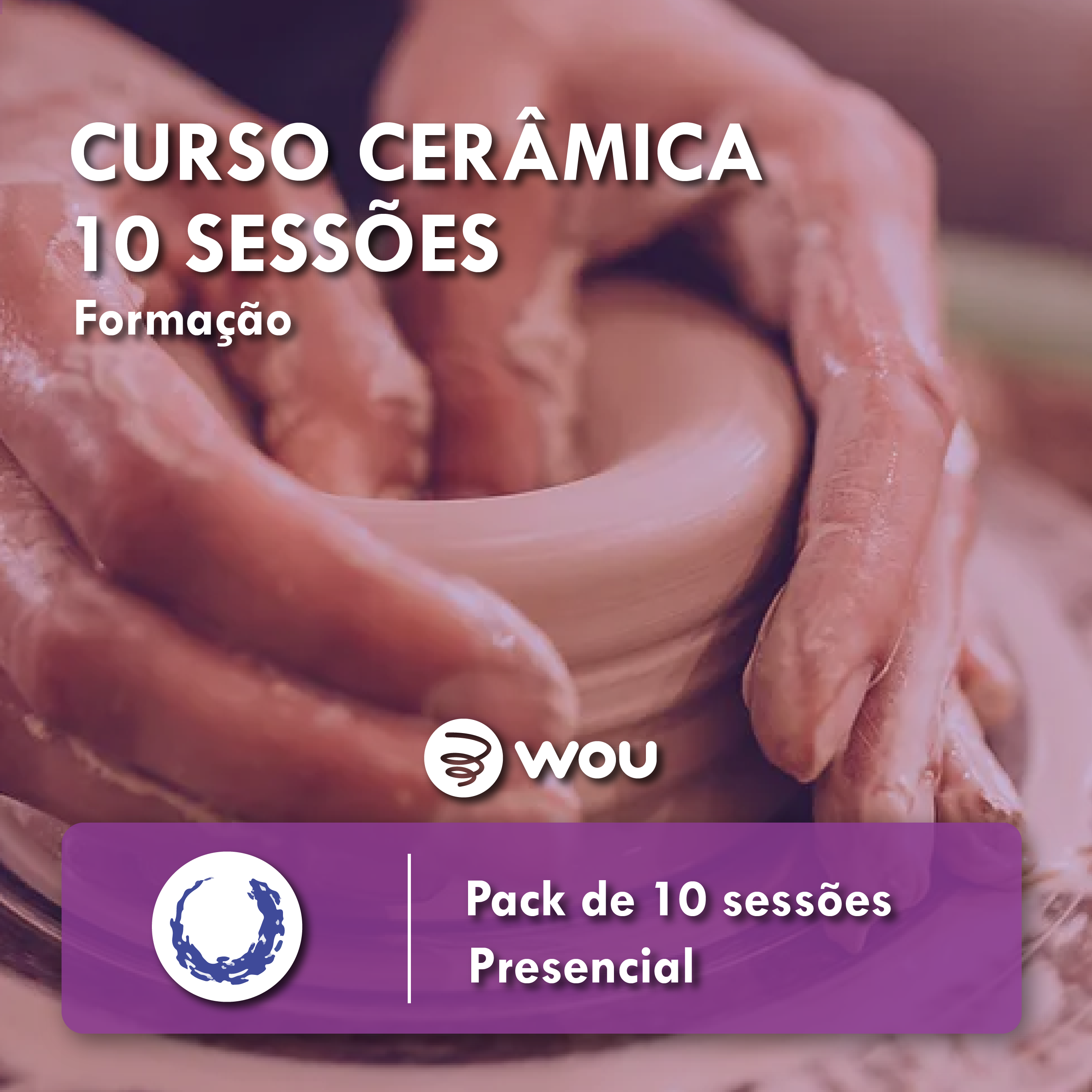 Curso de Cerâmica de 10 Sessões em Braga