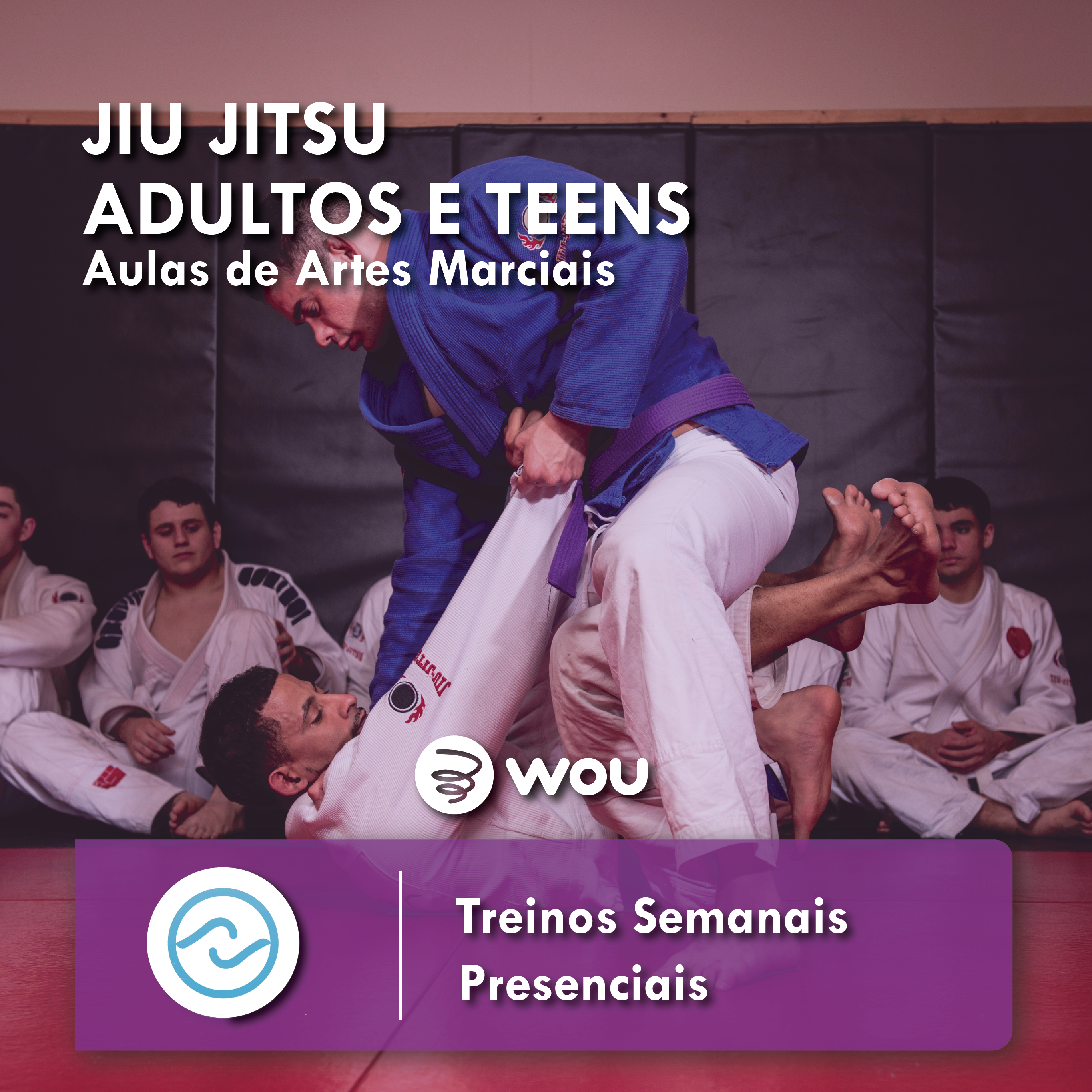 Aulas de Jiu Jitsu para Adultos e Teens no Seixal