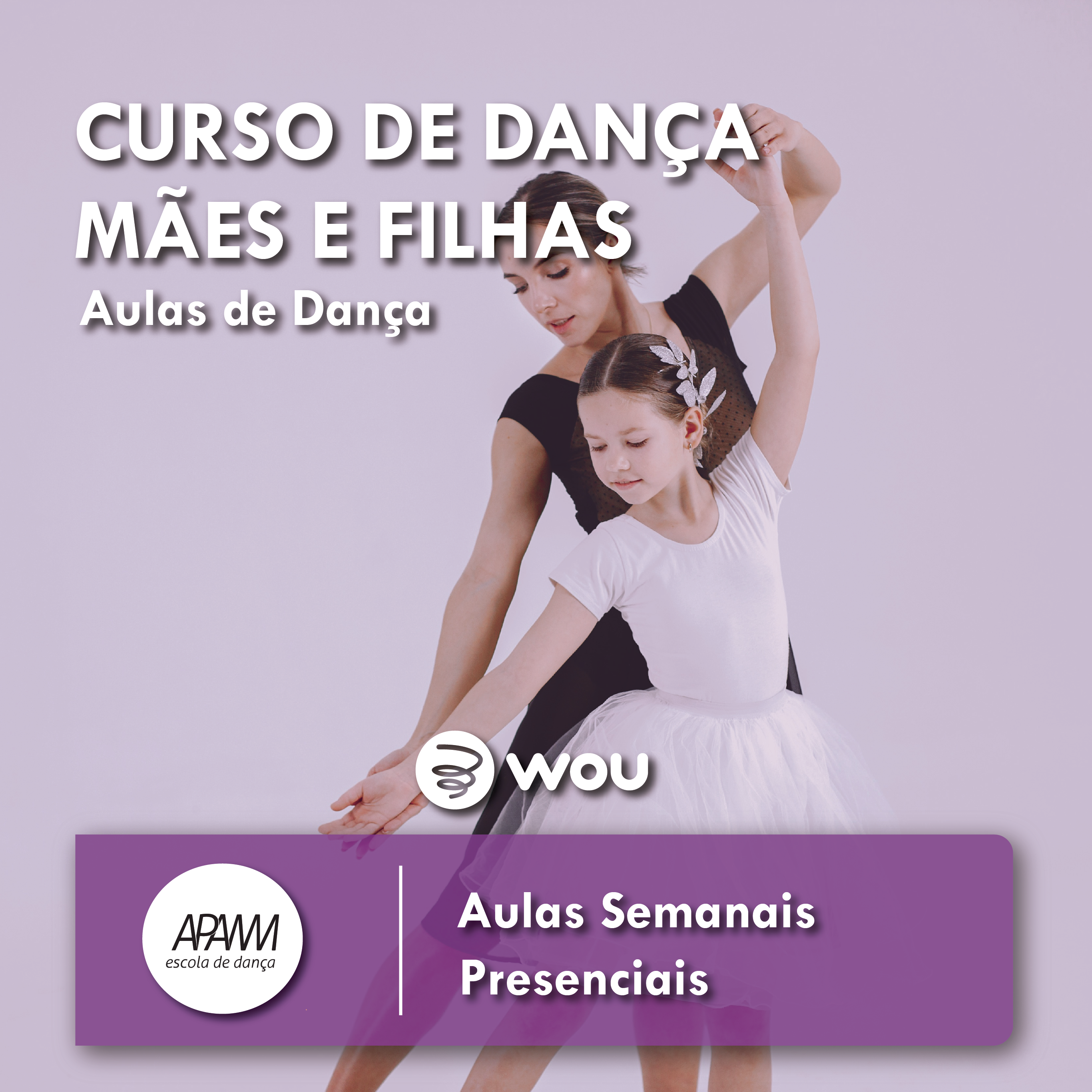 Curso de Dança para Mães e Filhas em Paranhos (Porto)