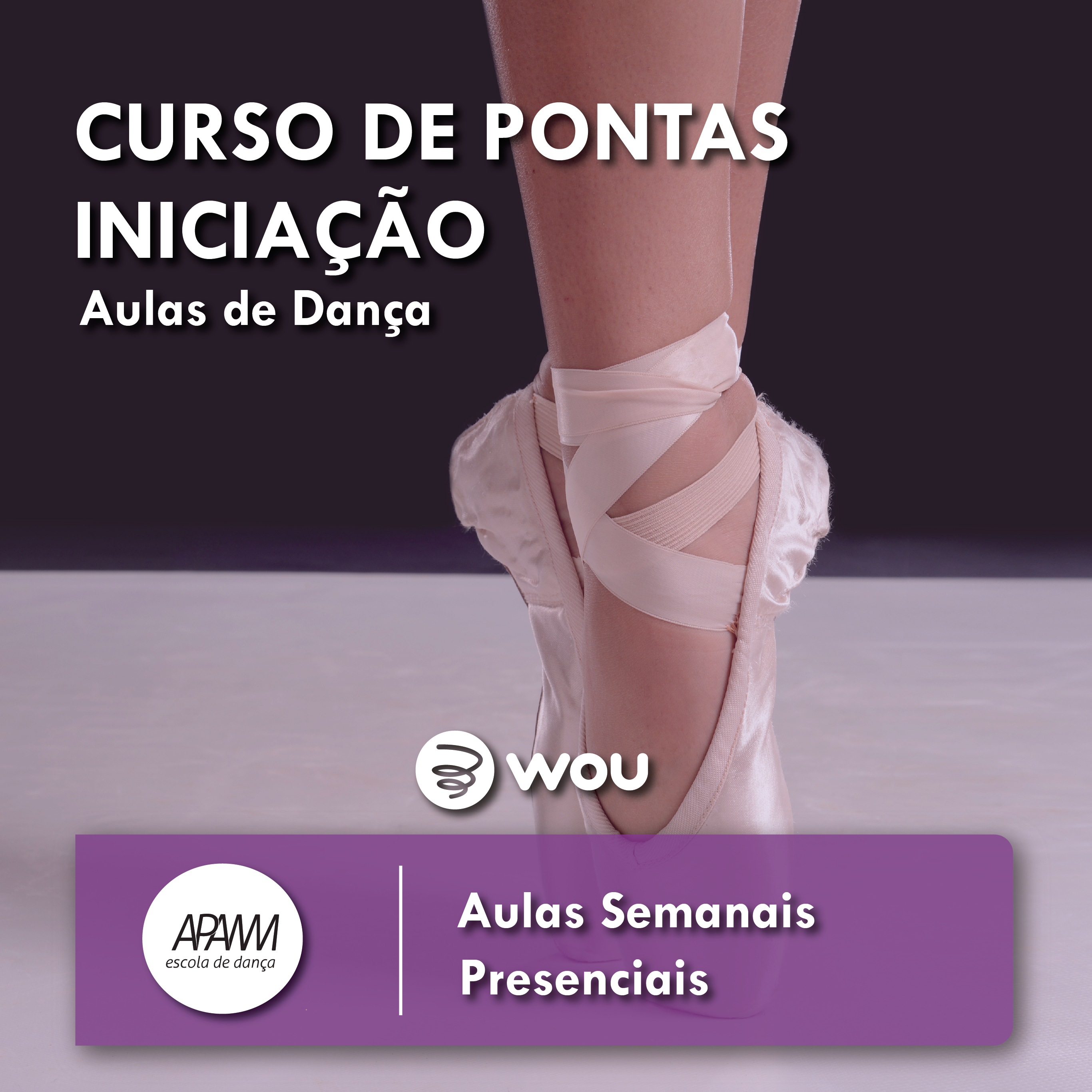 Curso de Iniciação Pontas de Ballet em Paranhos (Porto)