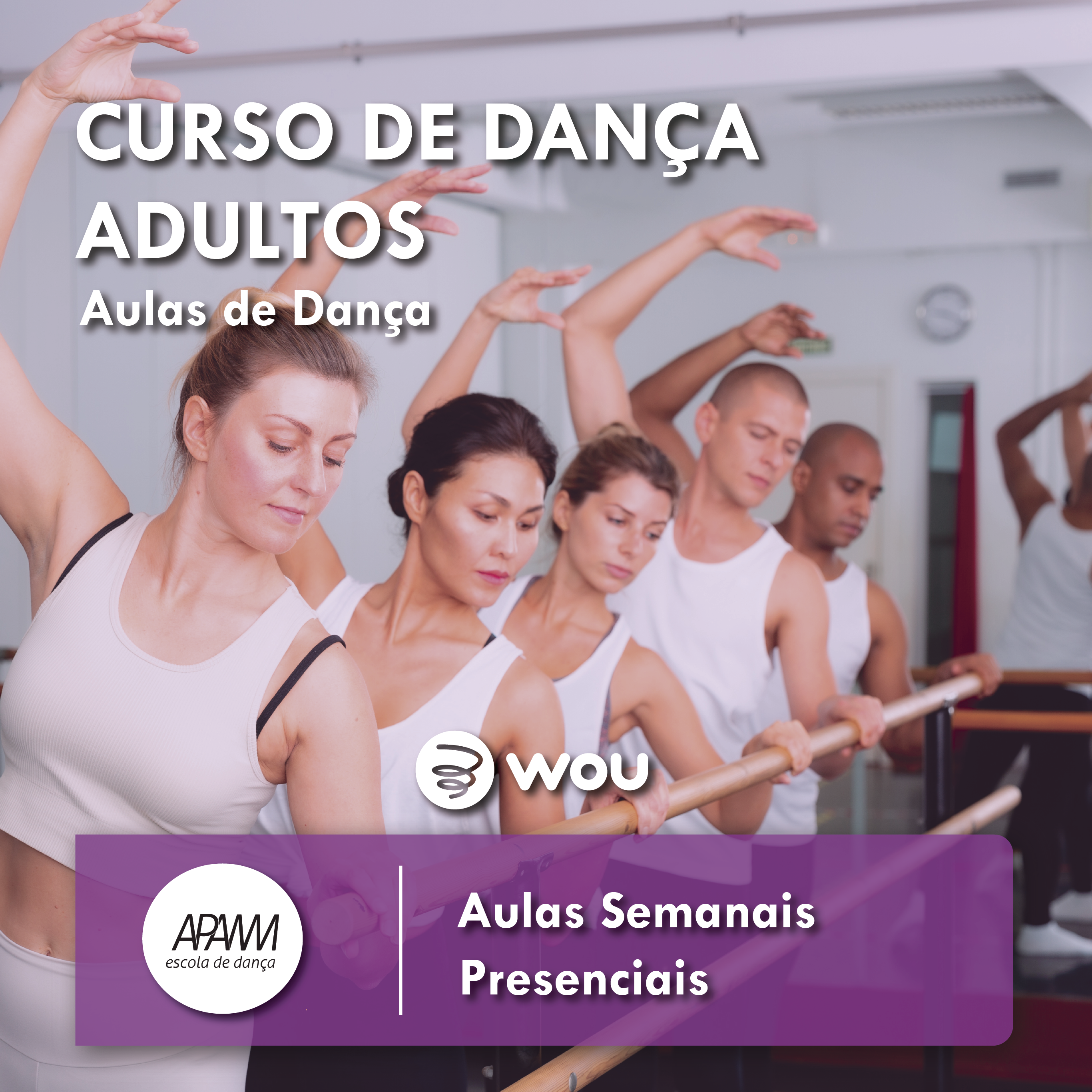 Curso de Dança para Adultos em Paranhos (Porto)