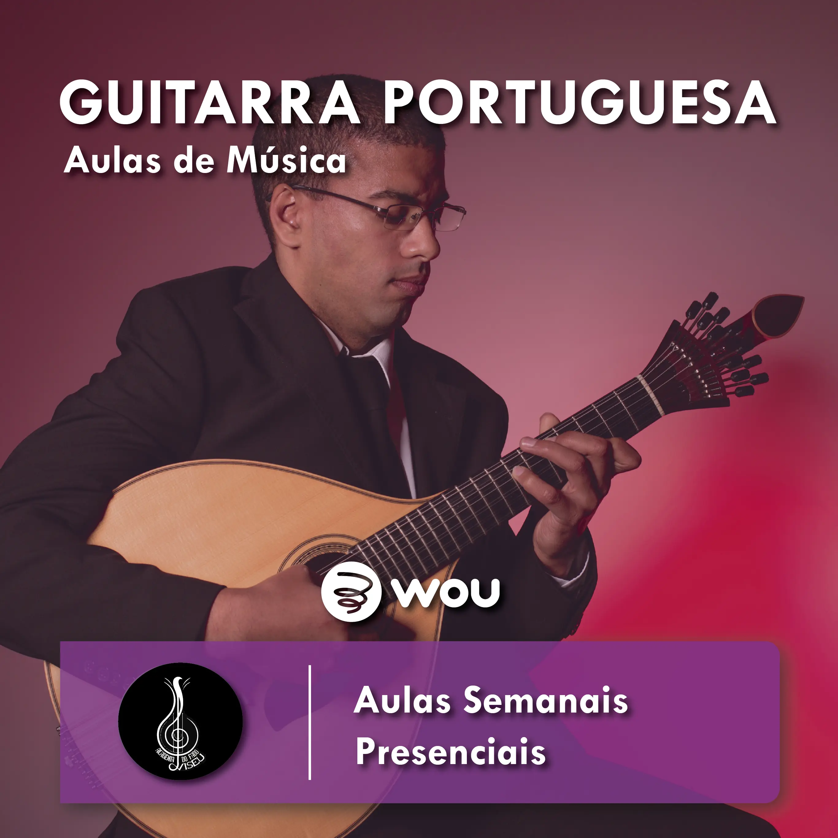 Aulas de Guitarra Portuguesa para Fado em Viseu