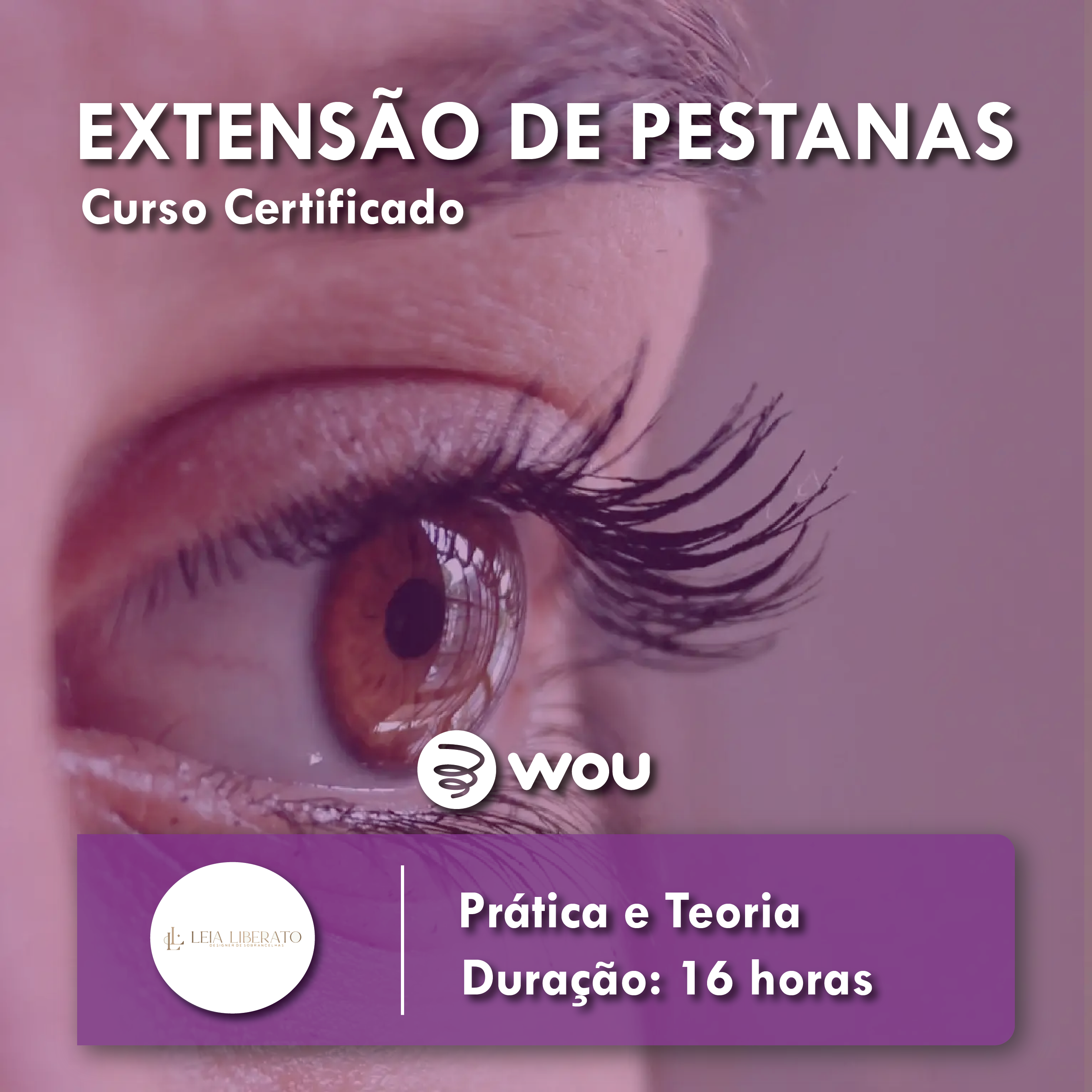 Curso de Extensão de Pestanas no Porto