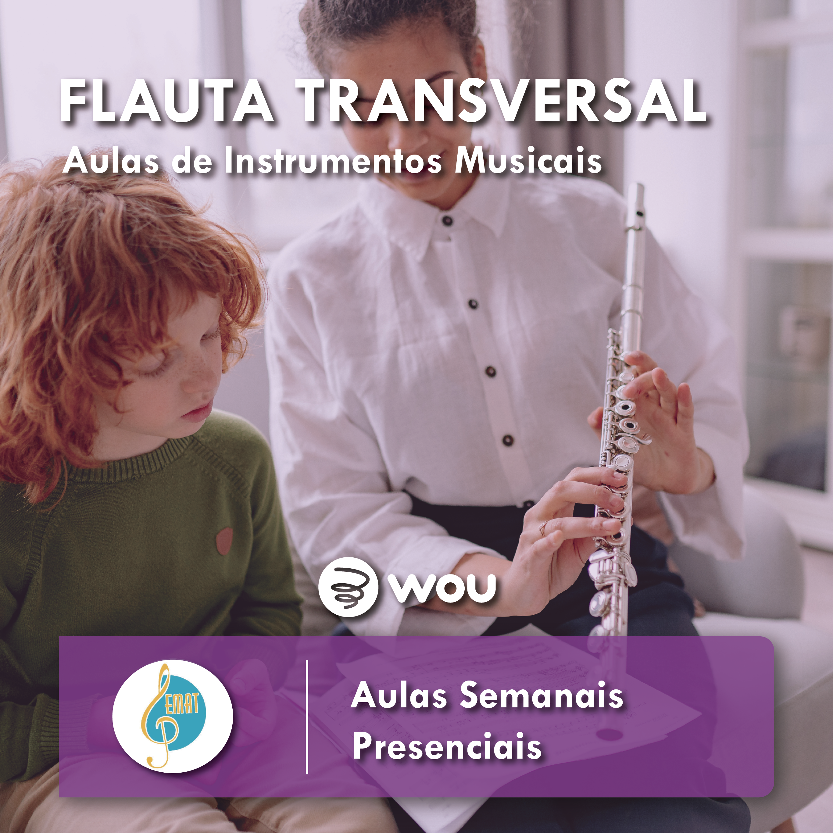 Aulas de Flauta Transversal na Trofa