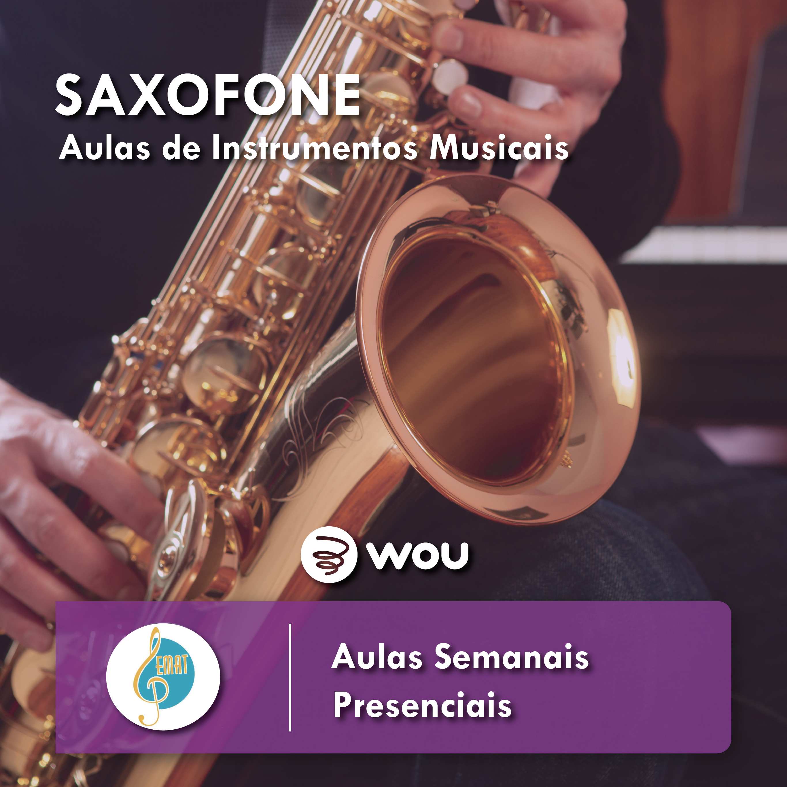 Aulas de Saxofone na Trofa