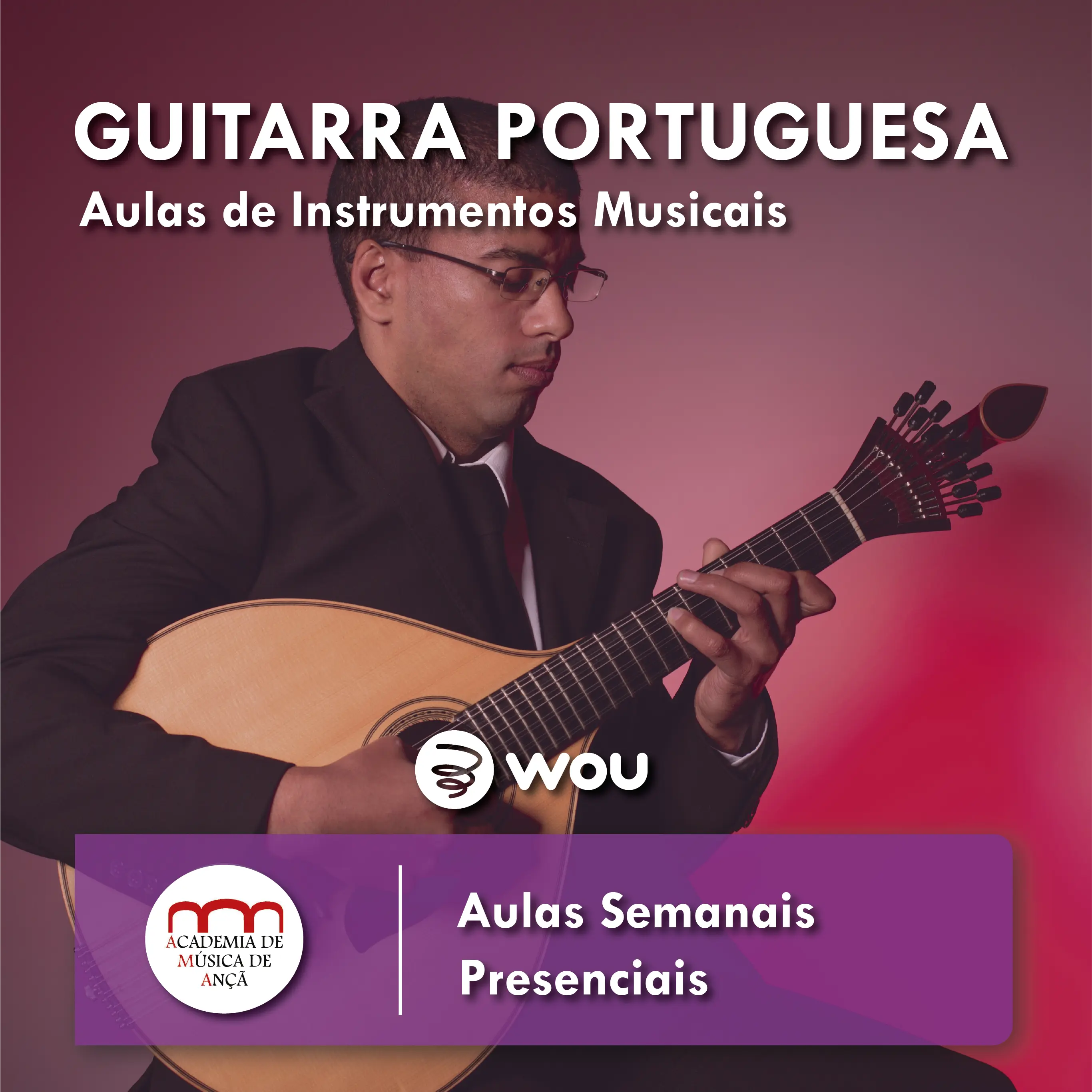 Aulas de Guitarra Portuguesa em Ançã (Cantanhede)