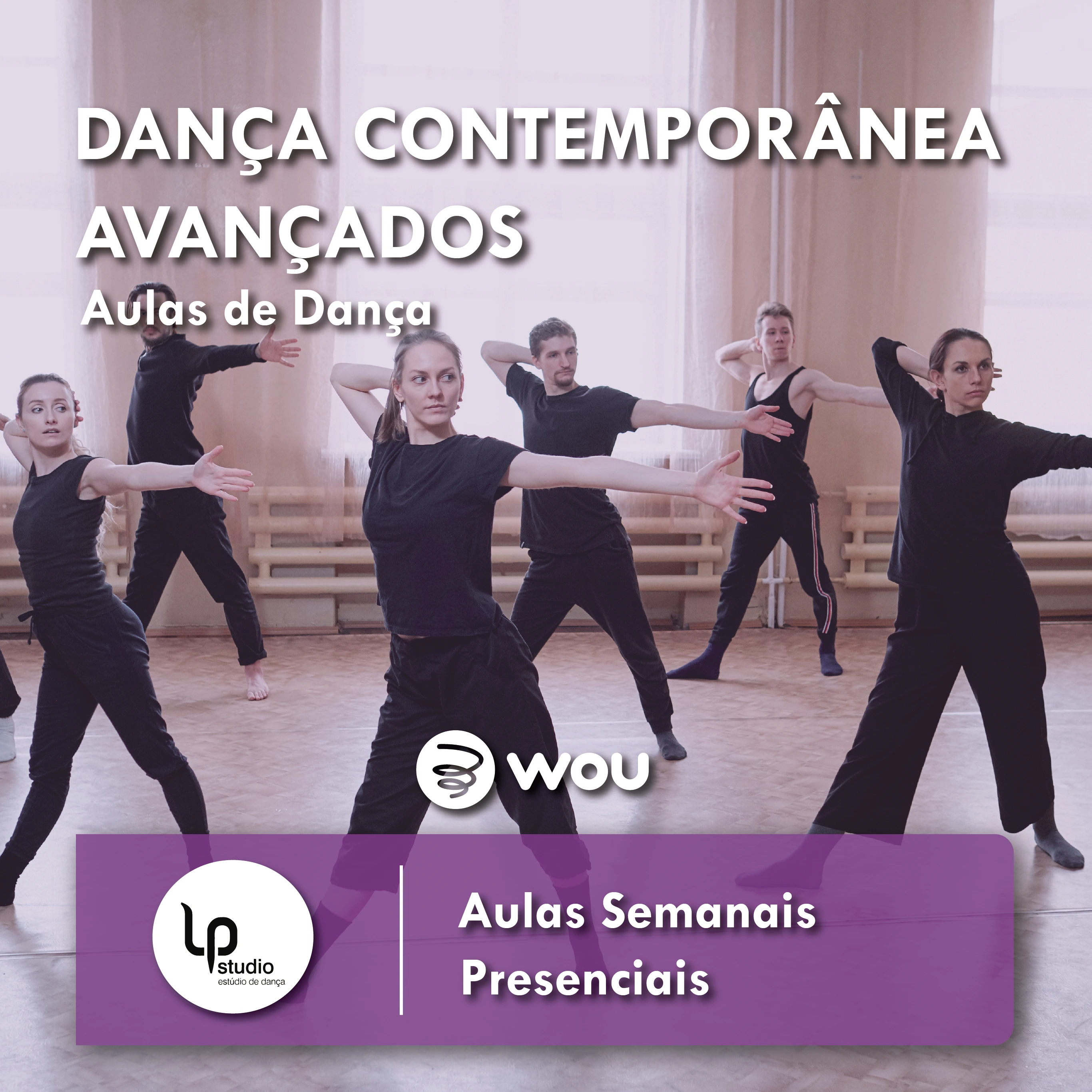 Aulas de Dança Contemporânea Avançados em Aveiro