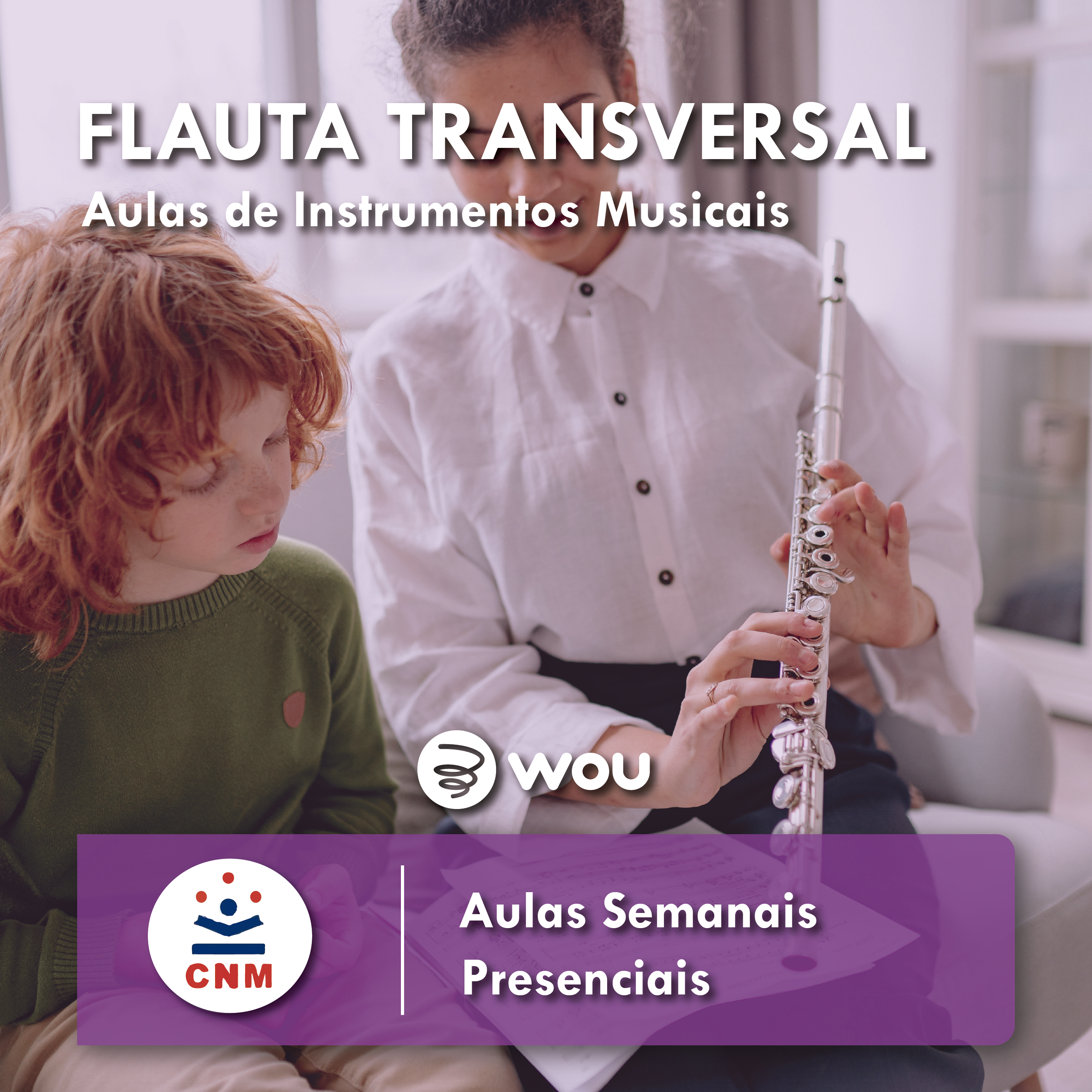 Aulas de Flauta Transversal em Coimbra