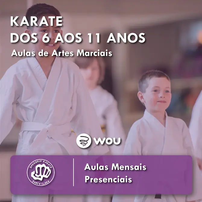 Karate 6-11 anos em Coimbra