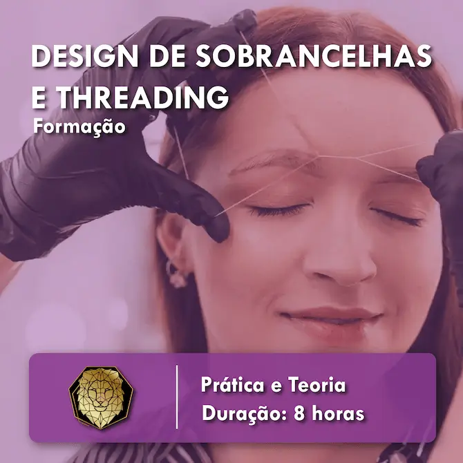 Curso de Design de Sobrancelhas e Threading em Viseu