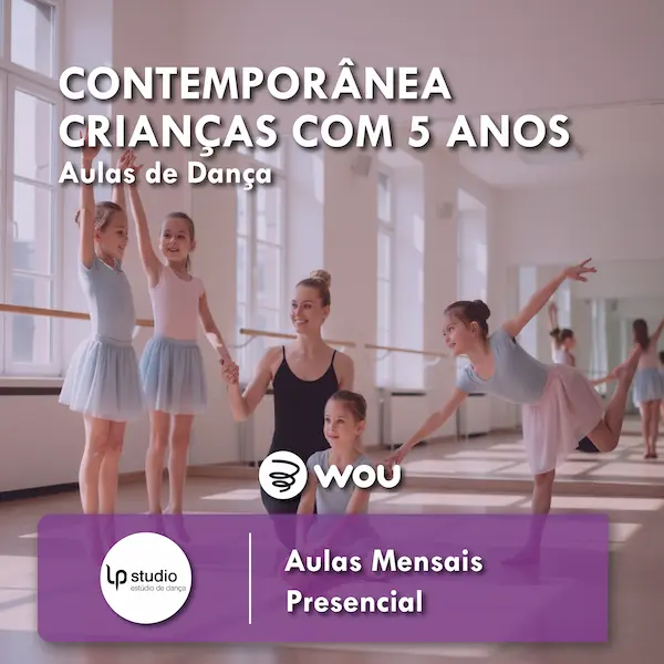 Dança Contemporânea 5 anos em Aveiro
