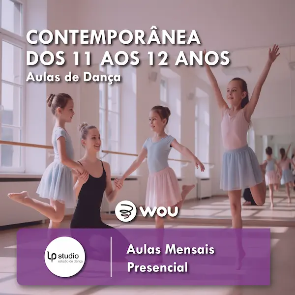 Dança Contemporânea 11-12 anos em Aveiro