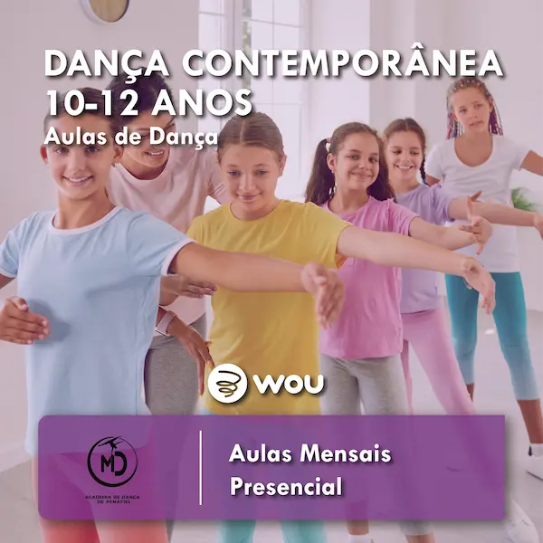 Contemporary Dance 10-12 years old in Penafiel
