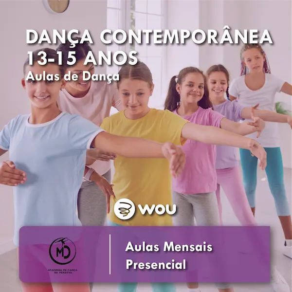 Contemporary Dance 13-15 years old in Penafiel