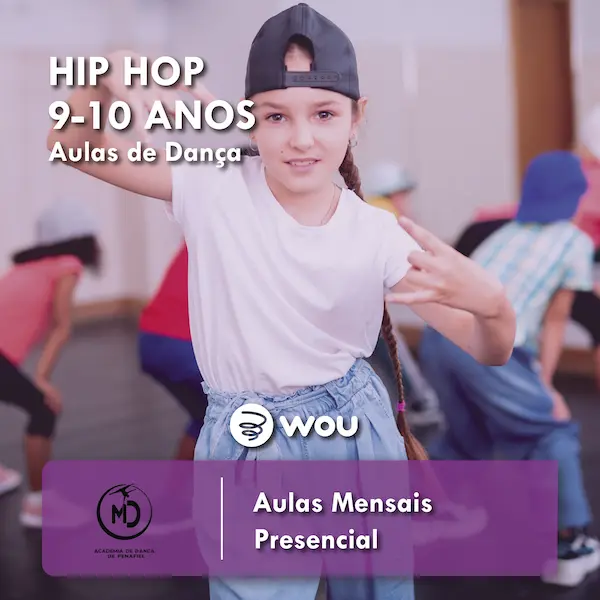 Hip Hop 9-10 anos em Penafiel