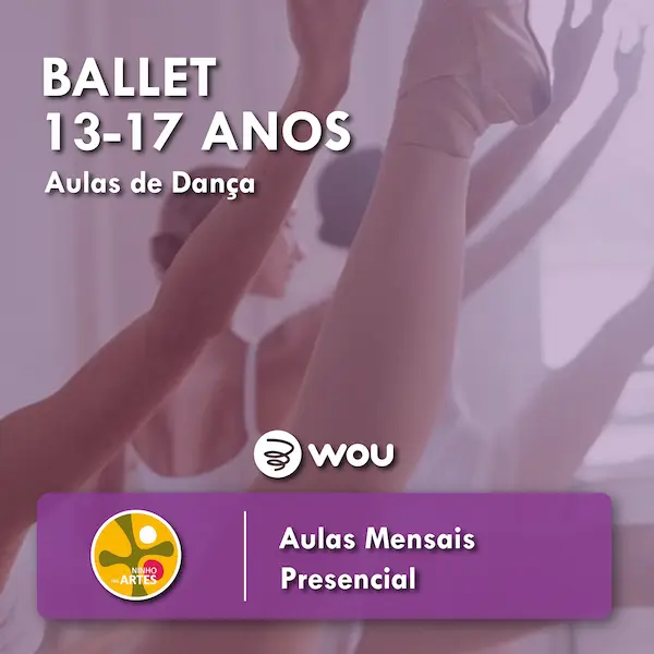 Ballet 13-17 anos em Santa Maria da Feira
