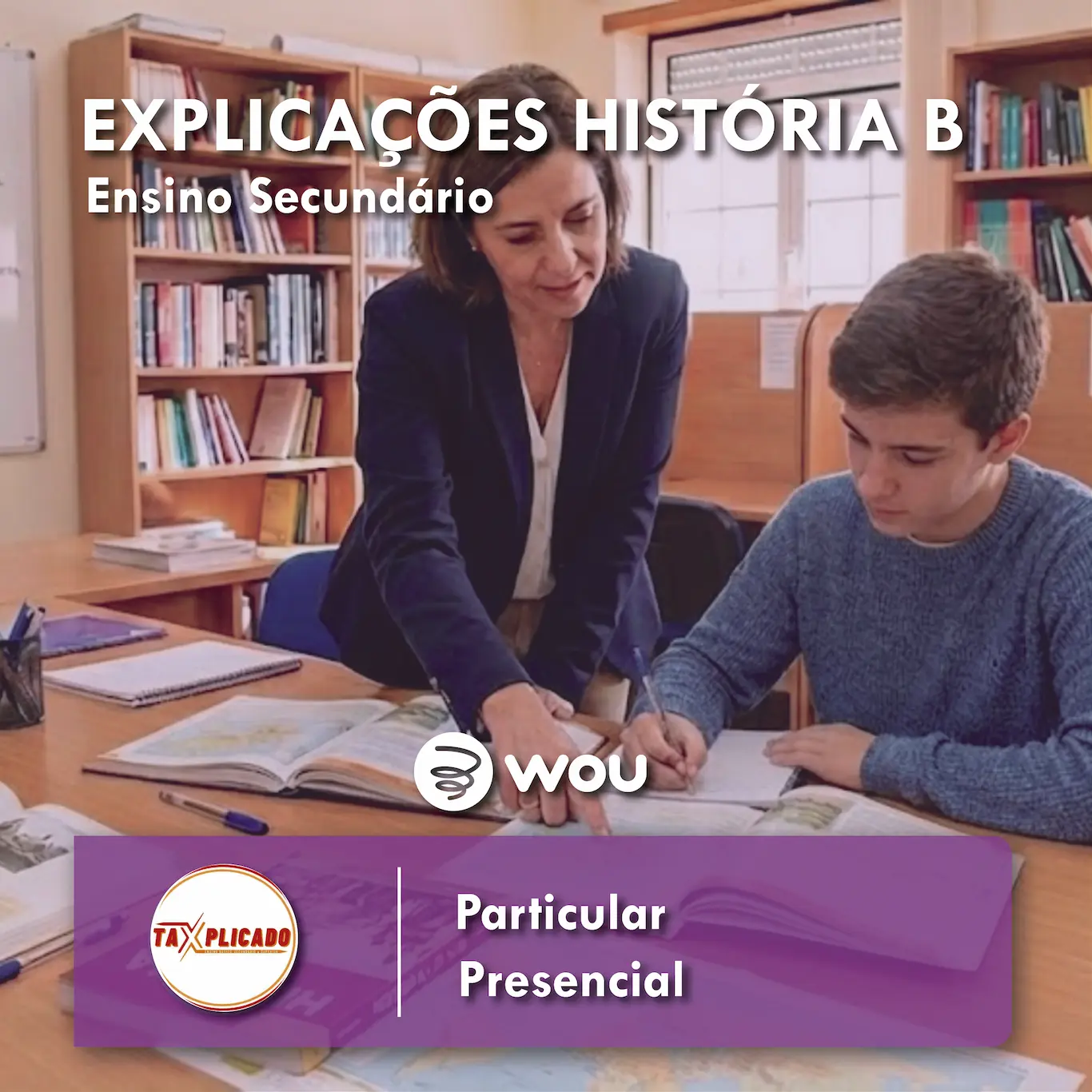 Explicações Individuais de História B para Ensino Secundário em Massarelos (Porto)