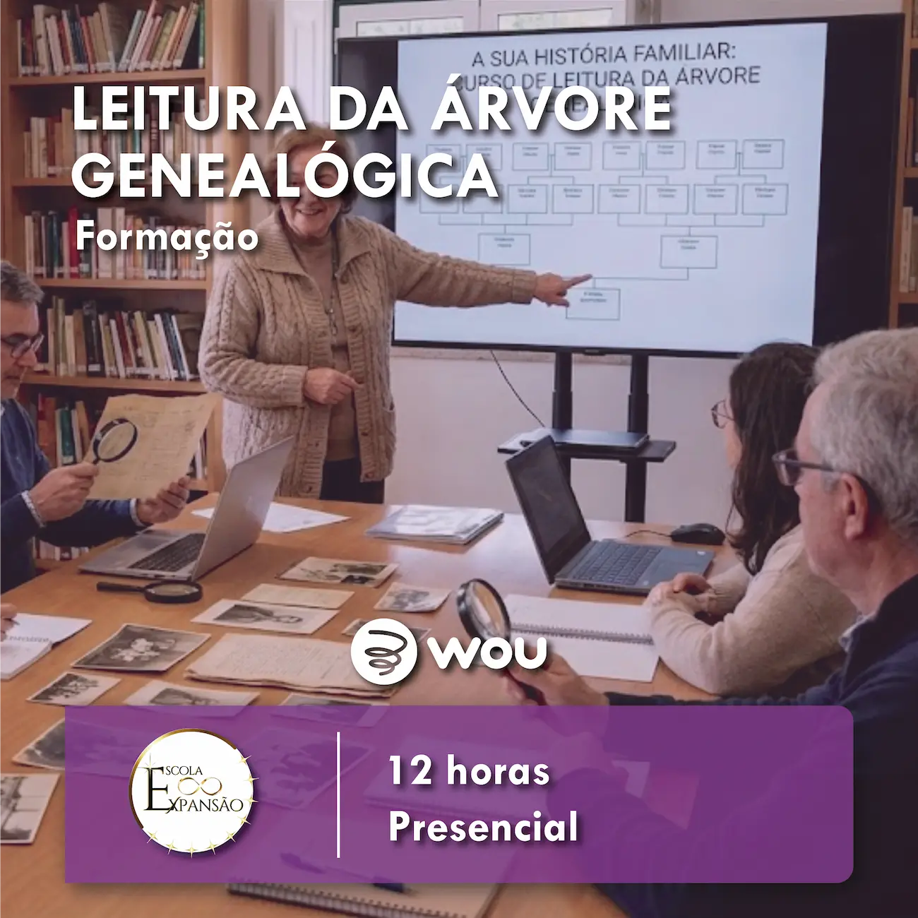 Family Tree Reading Course in Aveiro