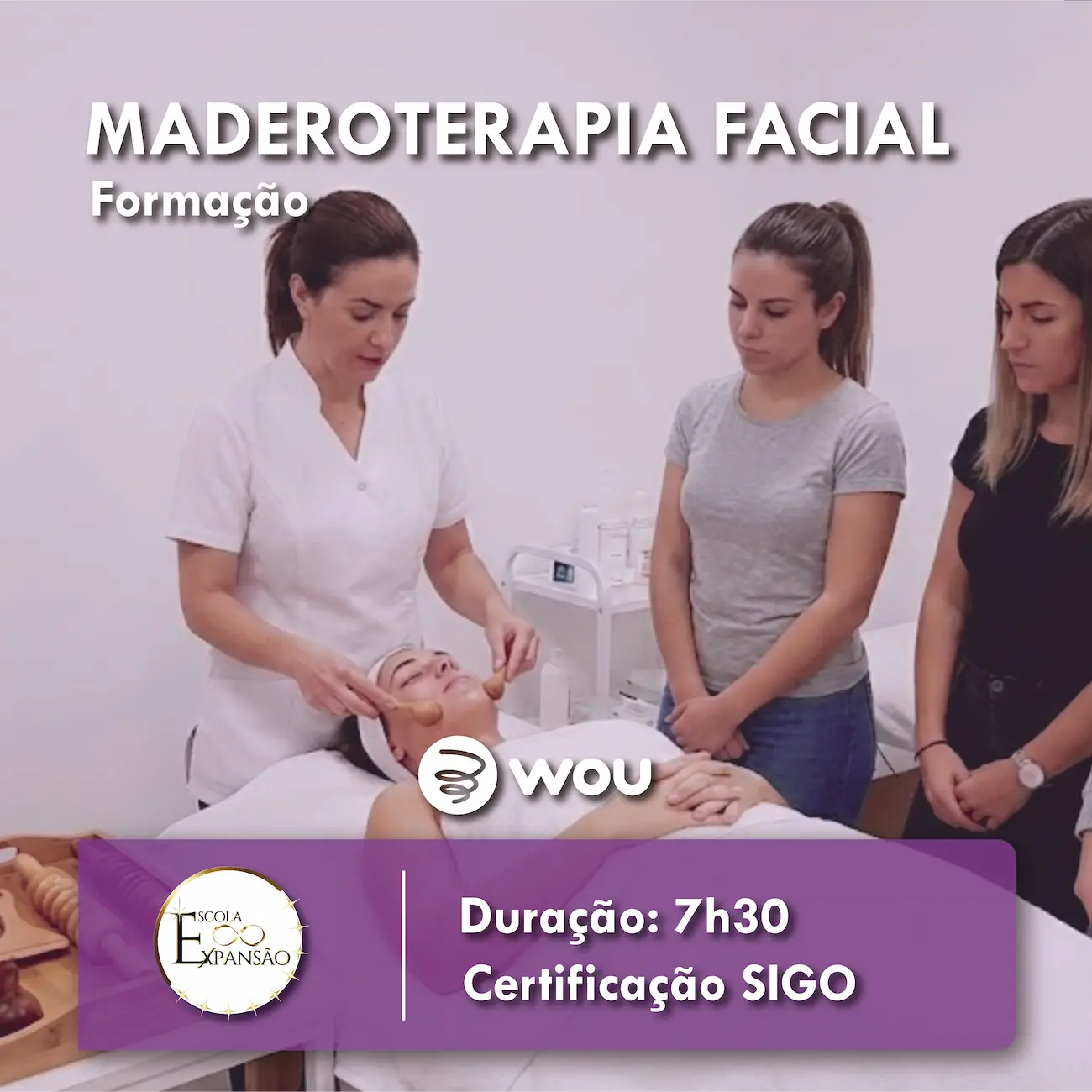 Facial Wood Therapy Training in Aveiro