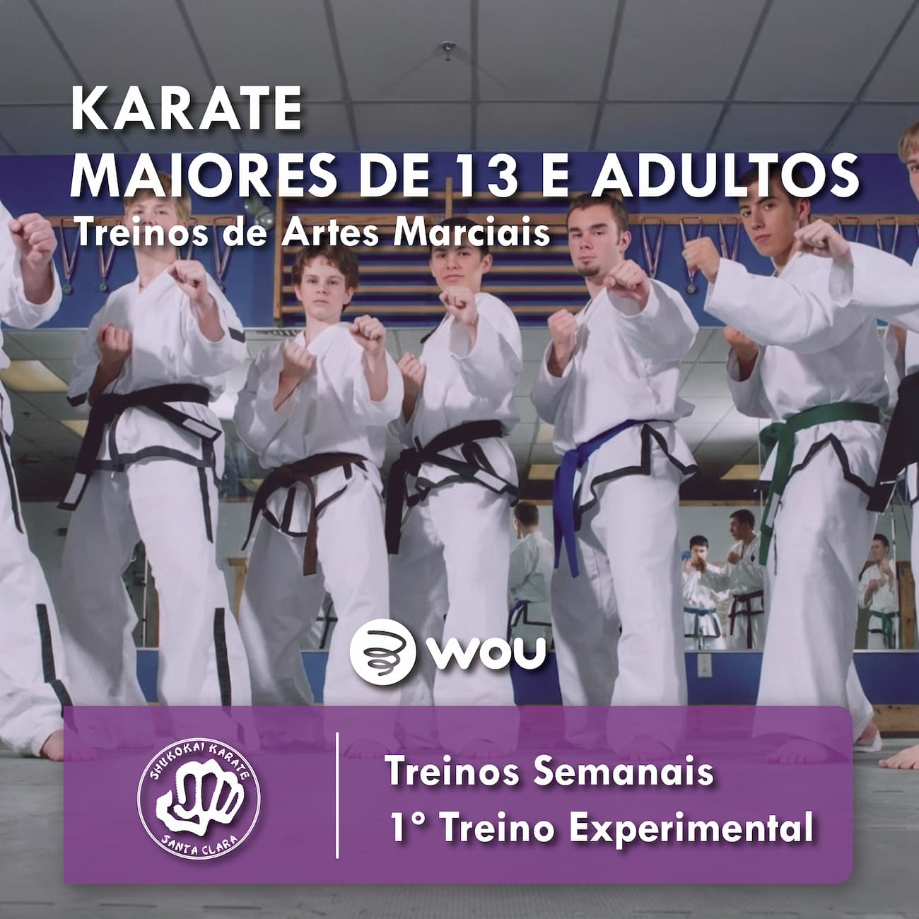 Karate Teenagers and Adults in Coimbra